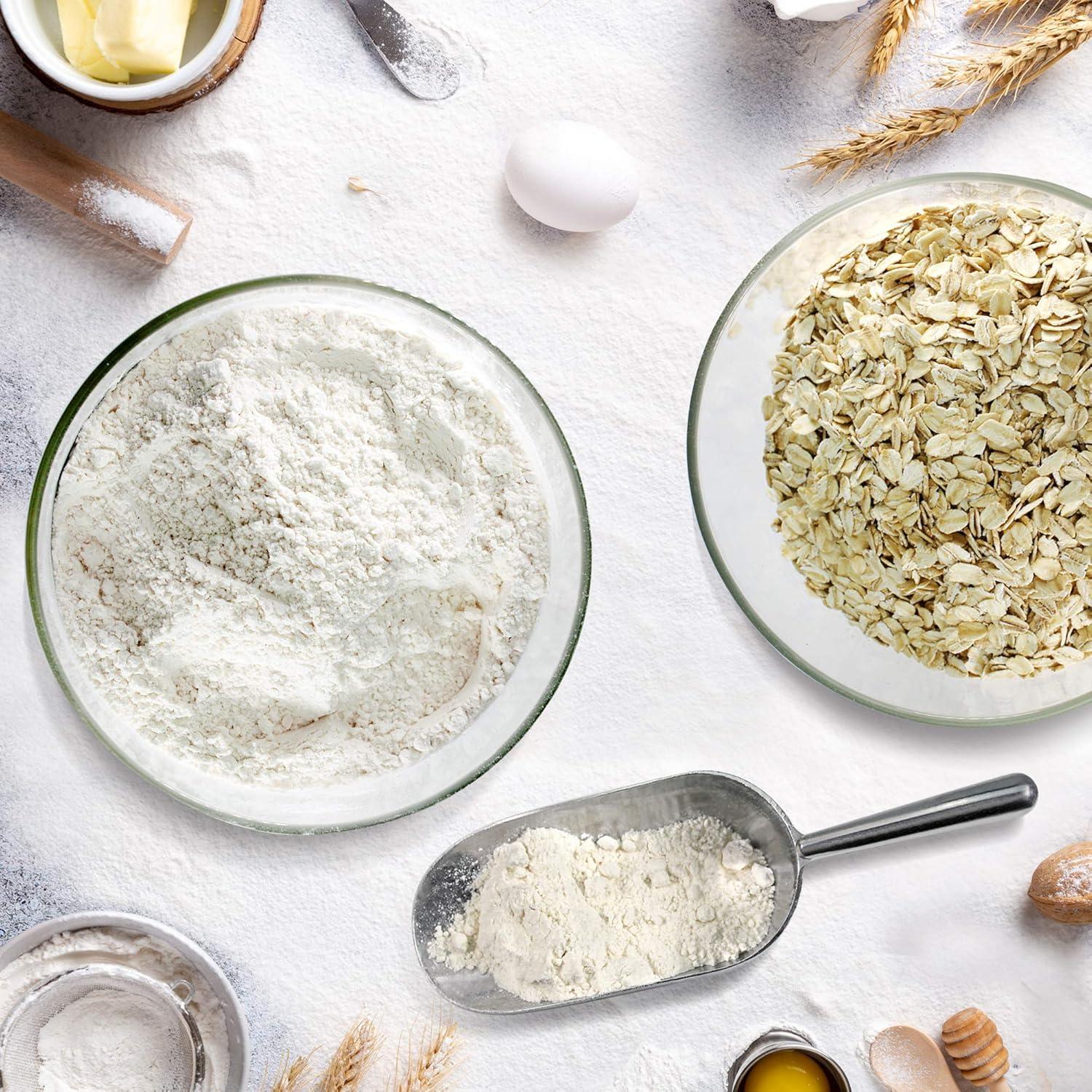 Tarros de vidrio Urban Green 2 Set 2.84L con tapa de bambú