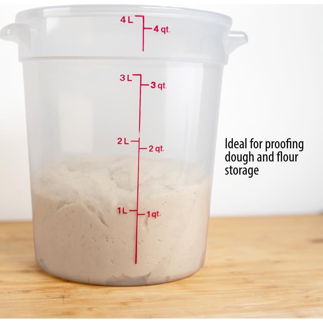 Contenedores de Almacenamiento de Alimentos Cambro 6 Qt - Paquete de 2