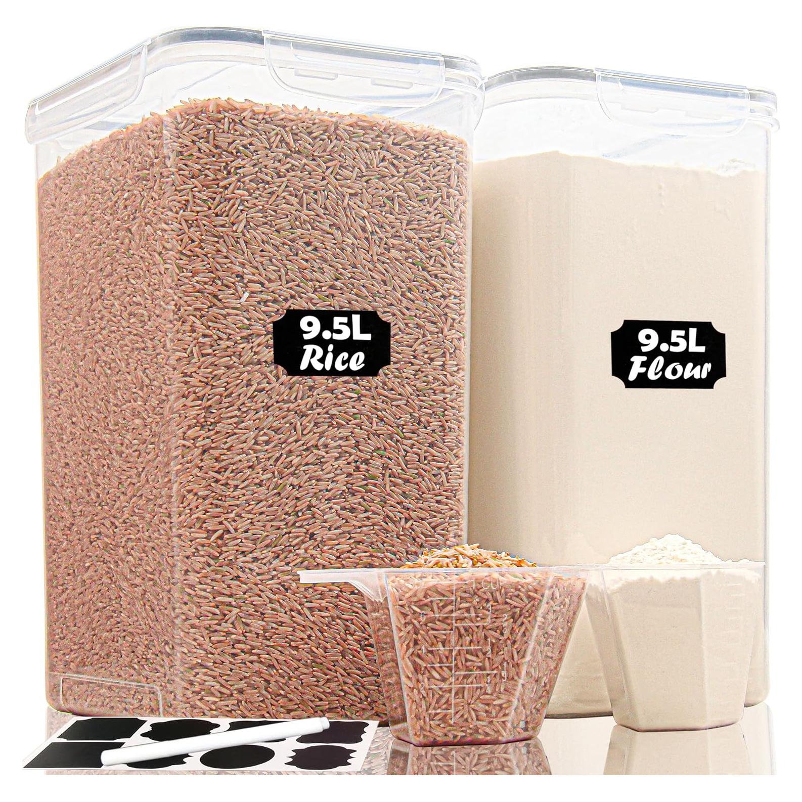 Set 2 Contenedores Almacenamiento Hermético LIFTONIO 9.5L