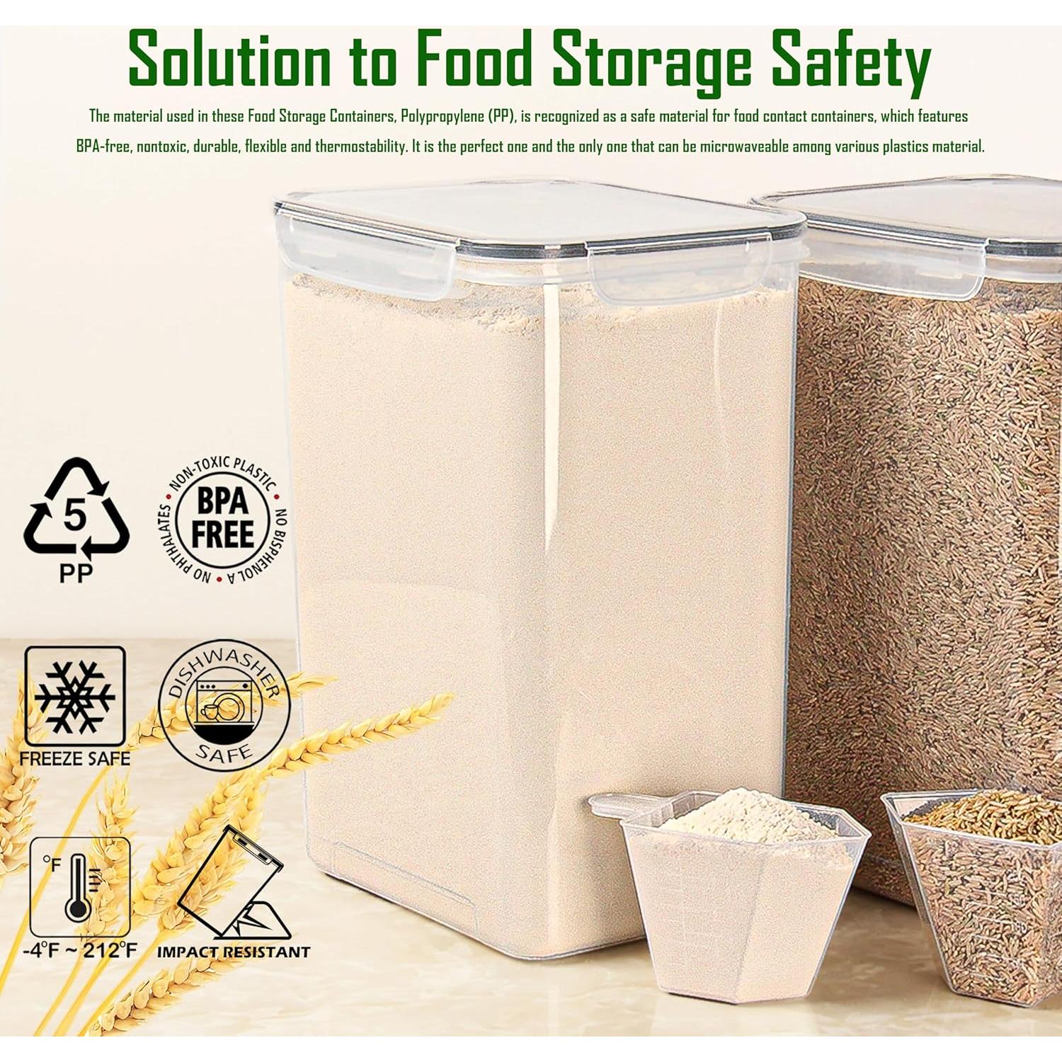 Set 2 Contenedores Almacenamiento Hermético LIFTONIO 9.5L