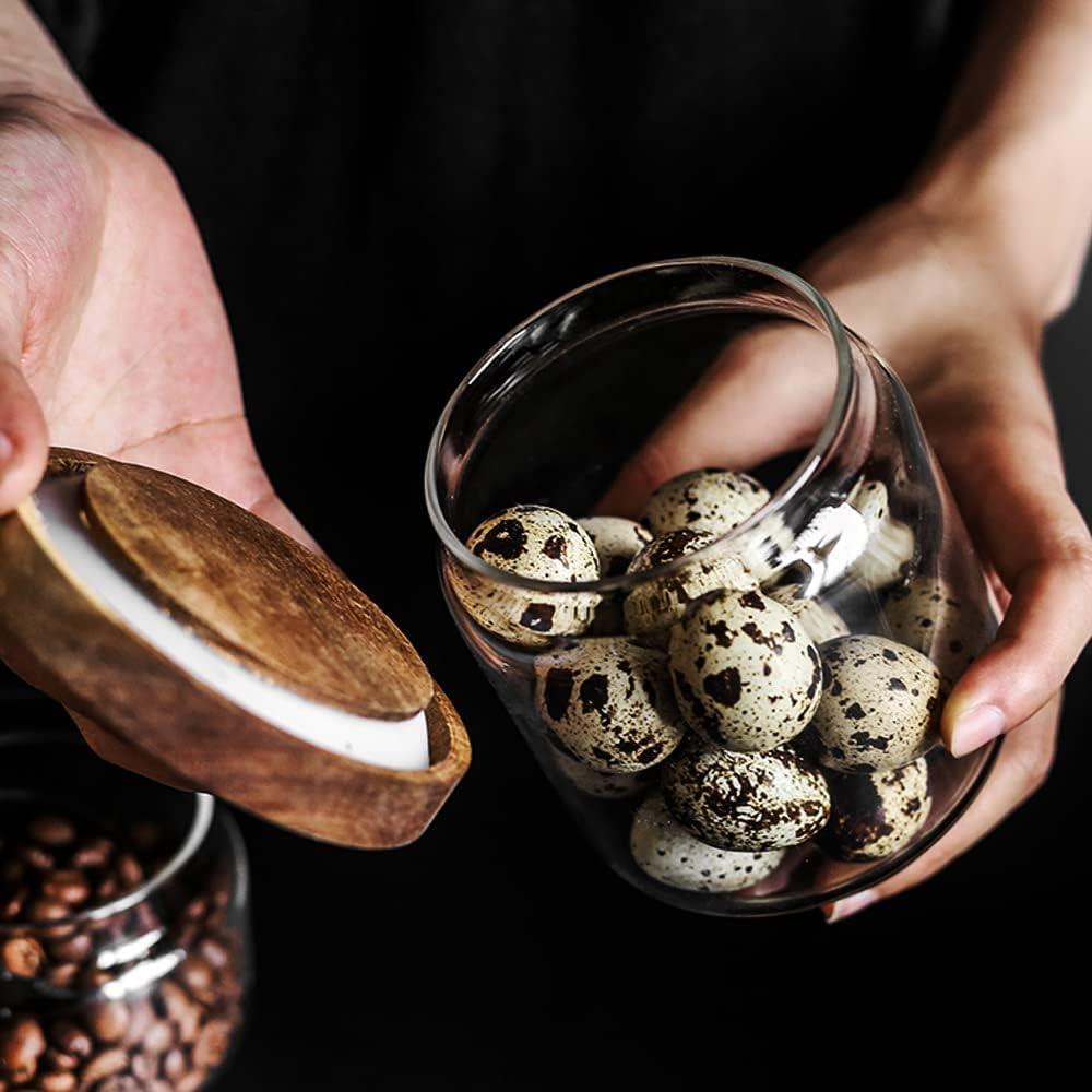 Juego de 5 Tarros de Almacenamiento SAIOOL Herméticos 900ml