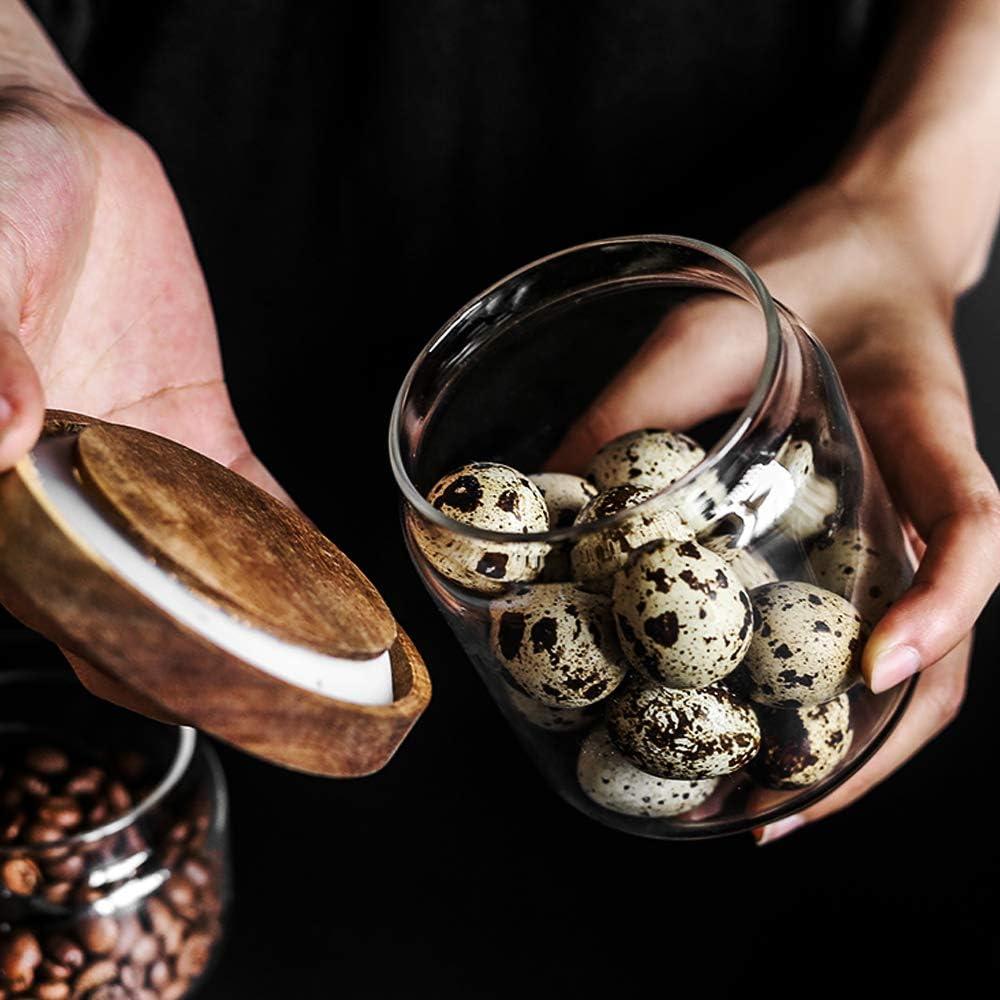 Juego de 5 Tarros de Almacenamiento SAIOOL Herméticos 900ml