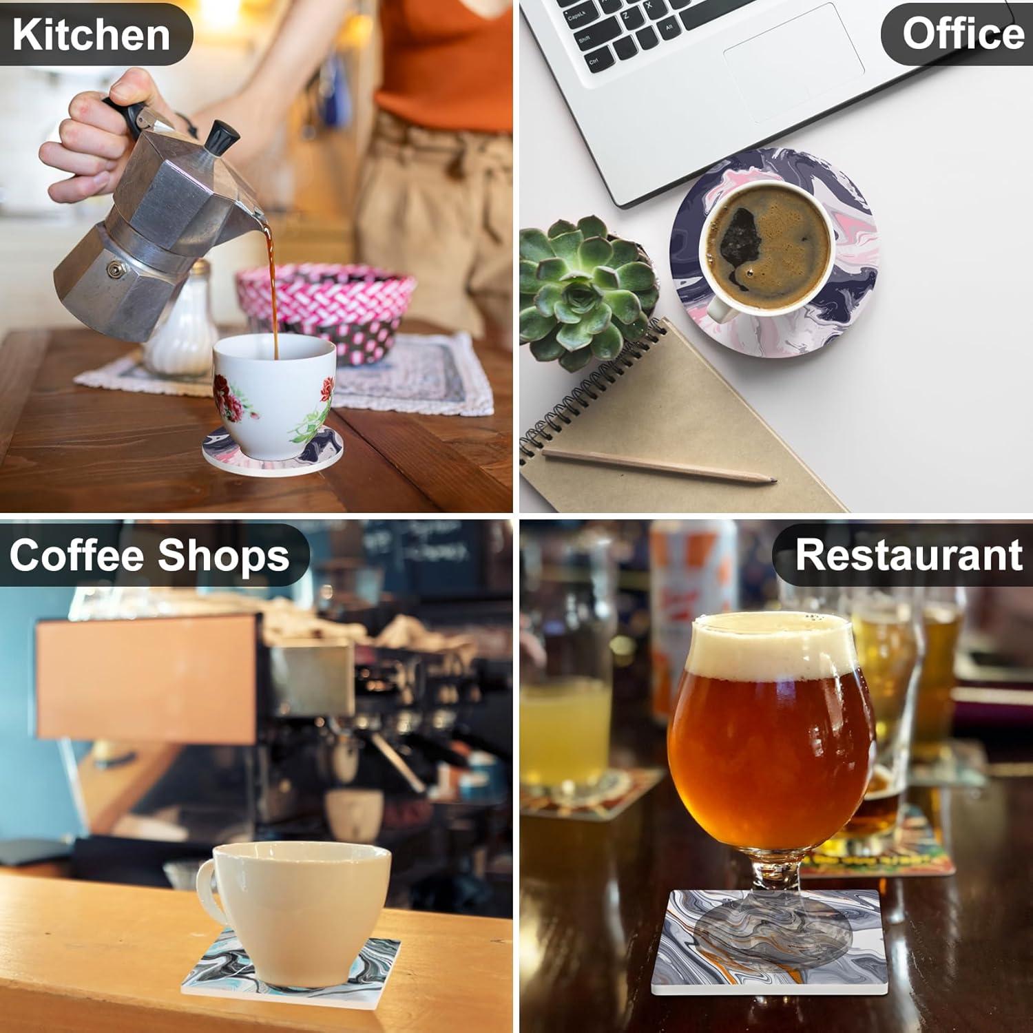 Azulejos de Cerámica Blancos 50 Pzs 10.16 cm para Manualidades