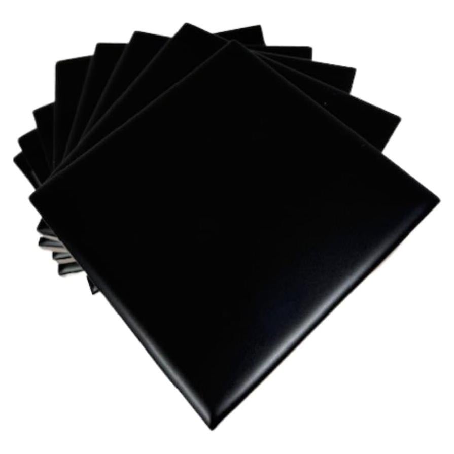 Azulejo Cerámico Tenedos HTC367 Negro Mate 10 Piezas 10.8x10.8 cm