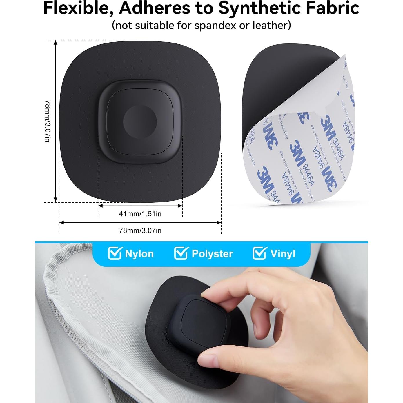 Soporte Adhesivo para Tile Mate DDJ - Paquete de 2, Impermeable