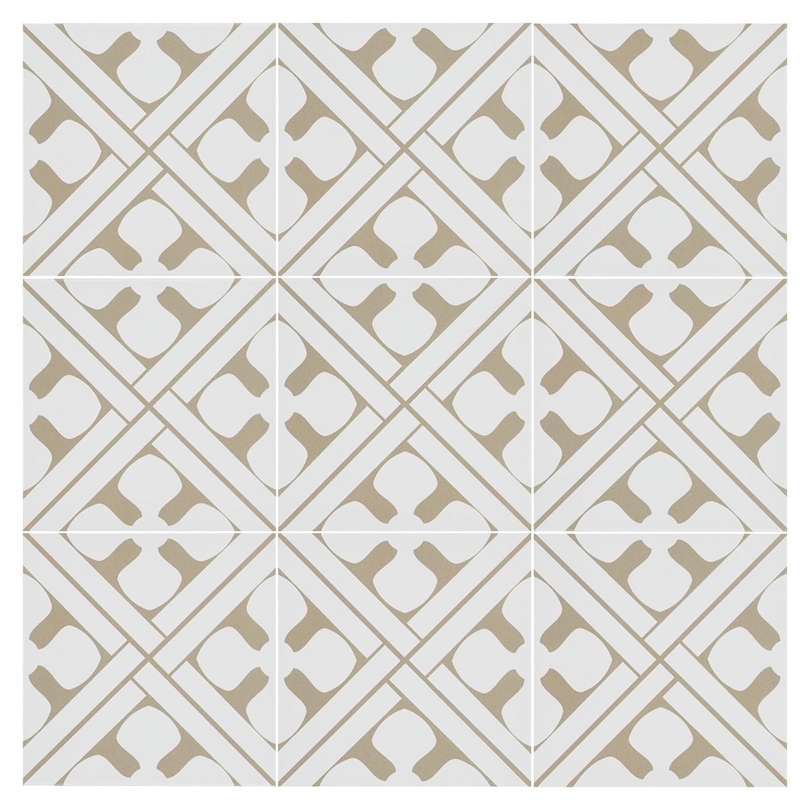 Azulejo Porcelana Encaustic MSI Elora 20.32x20.32cm Mate