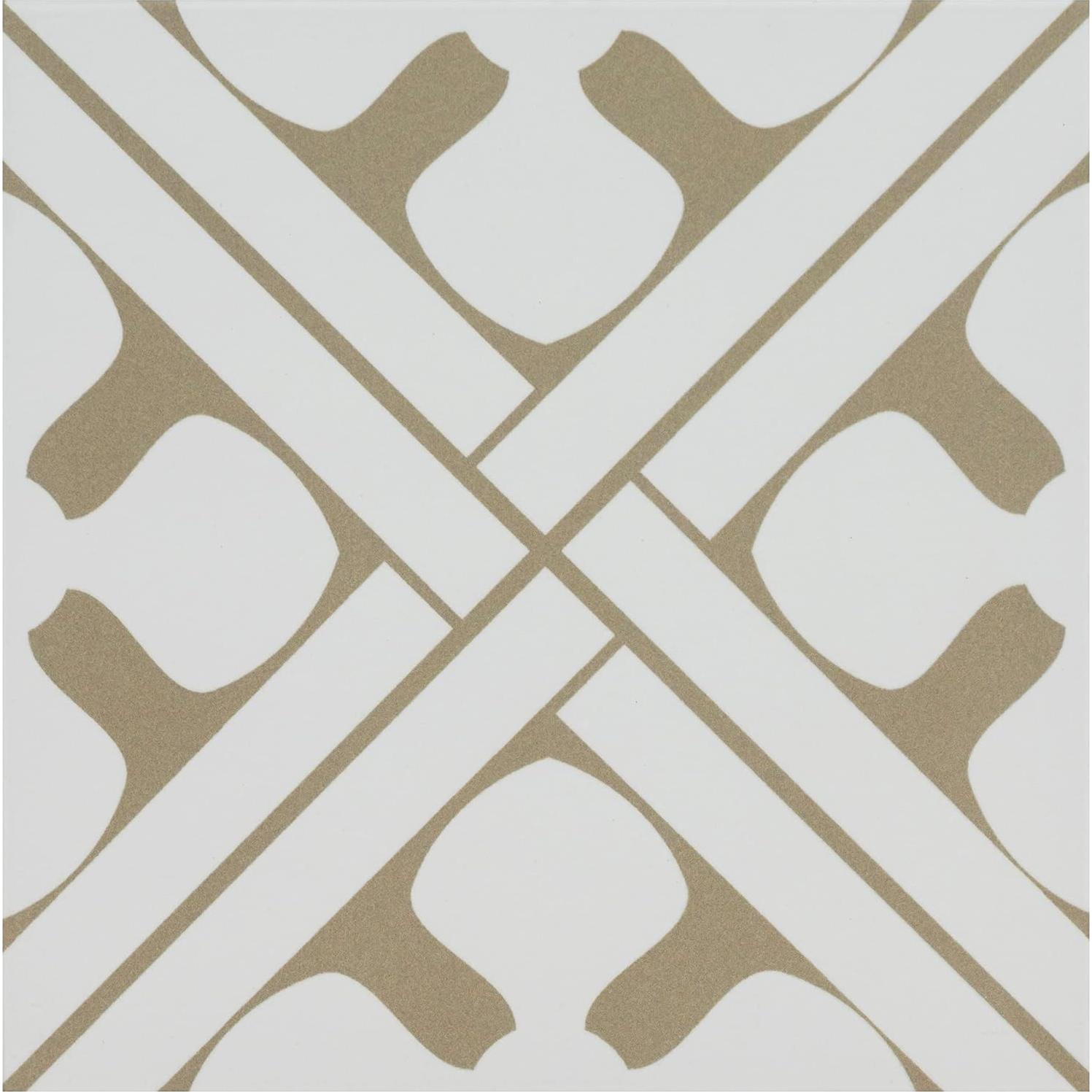 Azulejo Porcelana Encaustic MSI Elora 20.32x20.32cm Mate