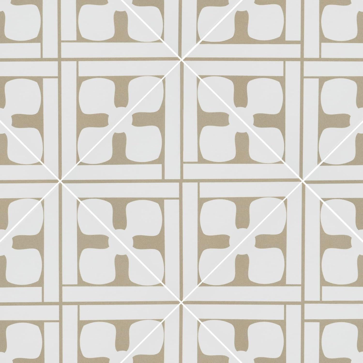 Azulejo Porcelana Encaustic MSI Elora 20.32x20.32cm Mate