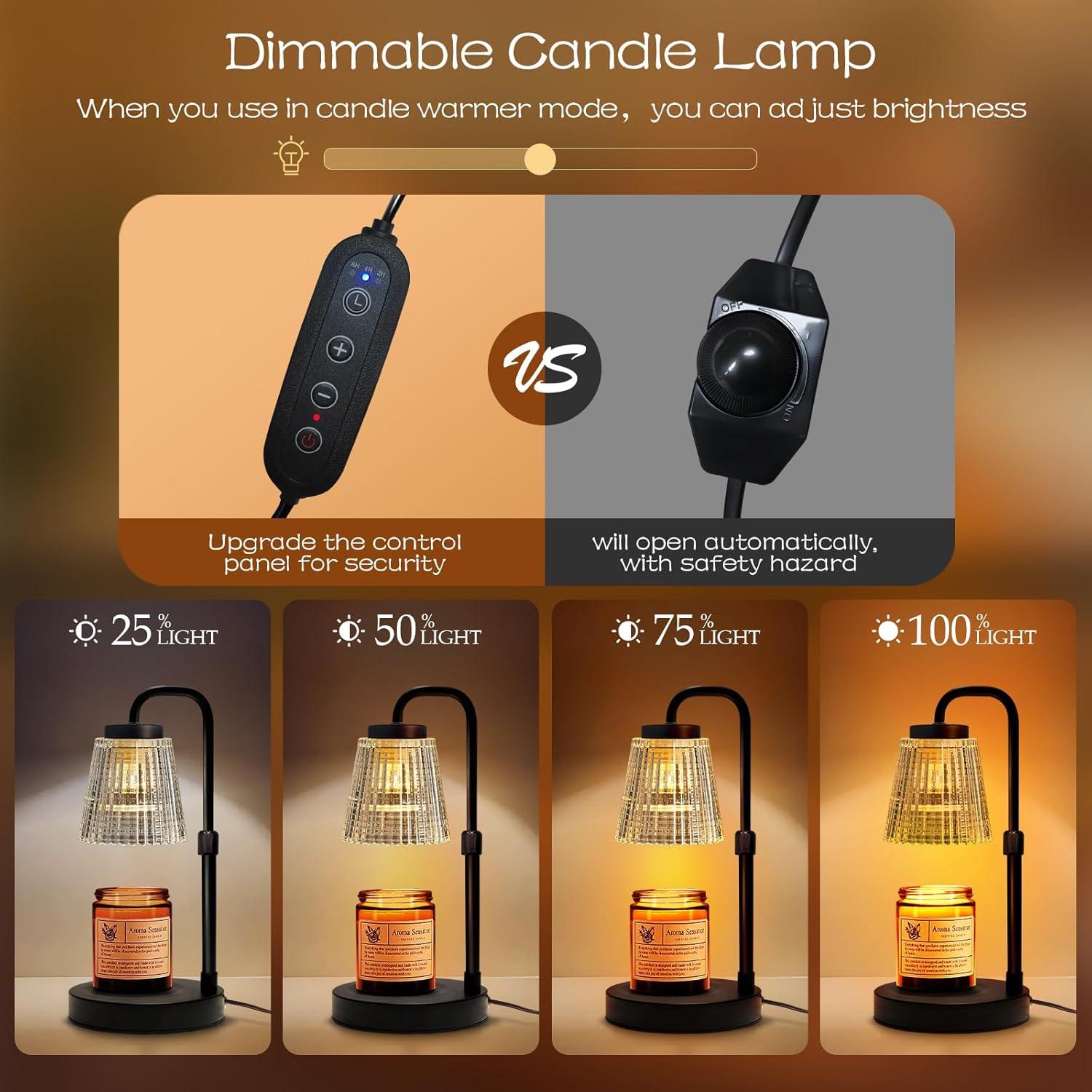 Lámpara Calentadora de Velas Banbanda Ajustable 35W