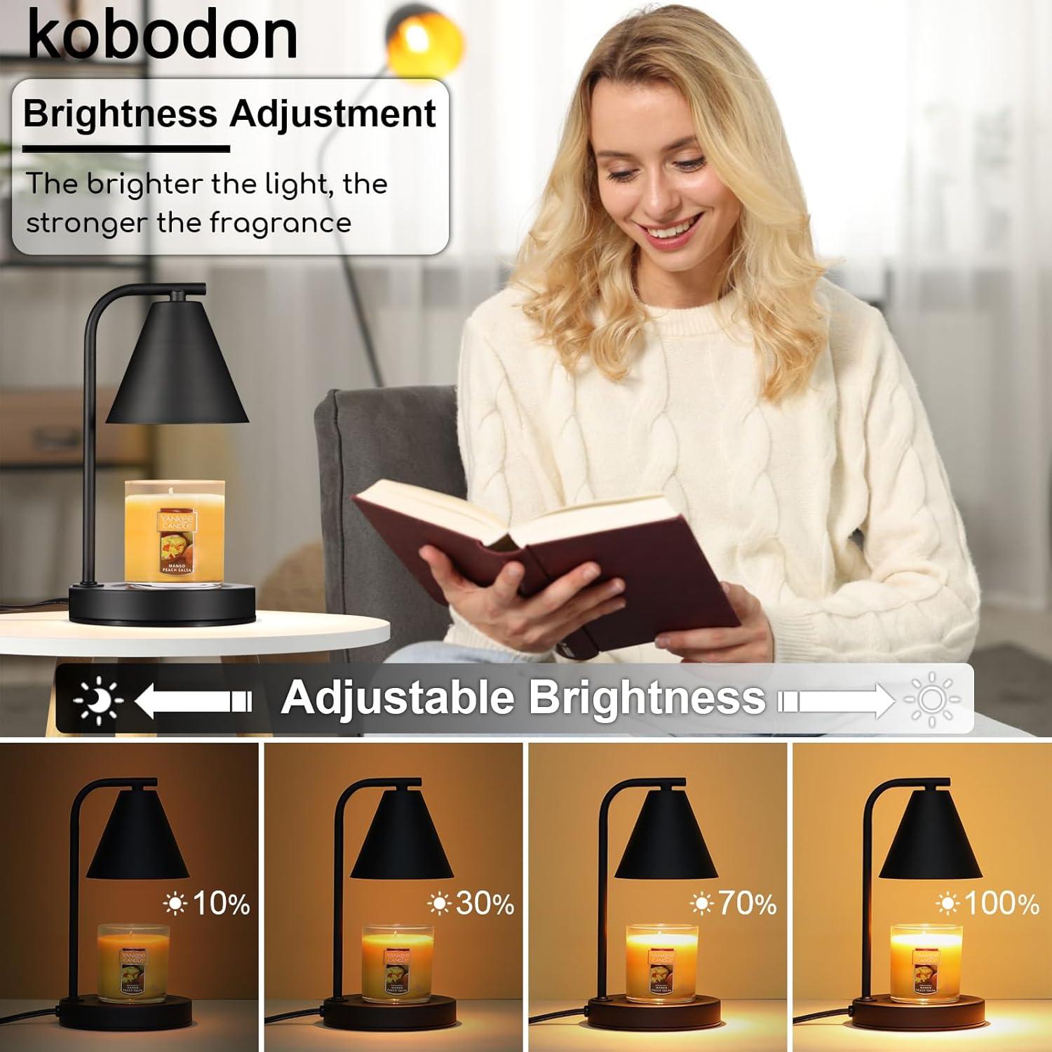 Lámpara Calentadora de Velas Kobodon K9902 2 Bombillas 35W