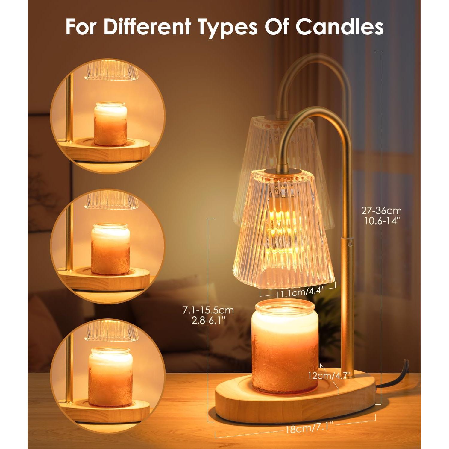 Lámpara Calentadora de Velas Vanranger con Temporizador y Altura Ajustable