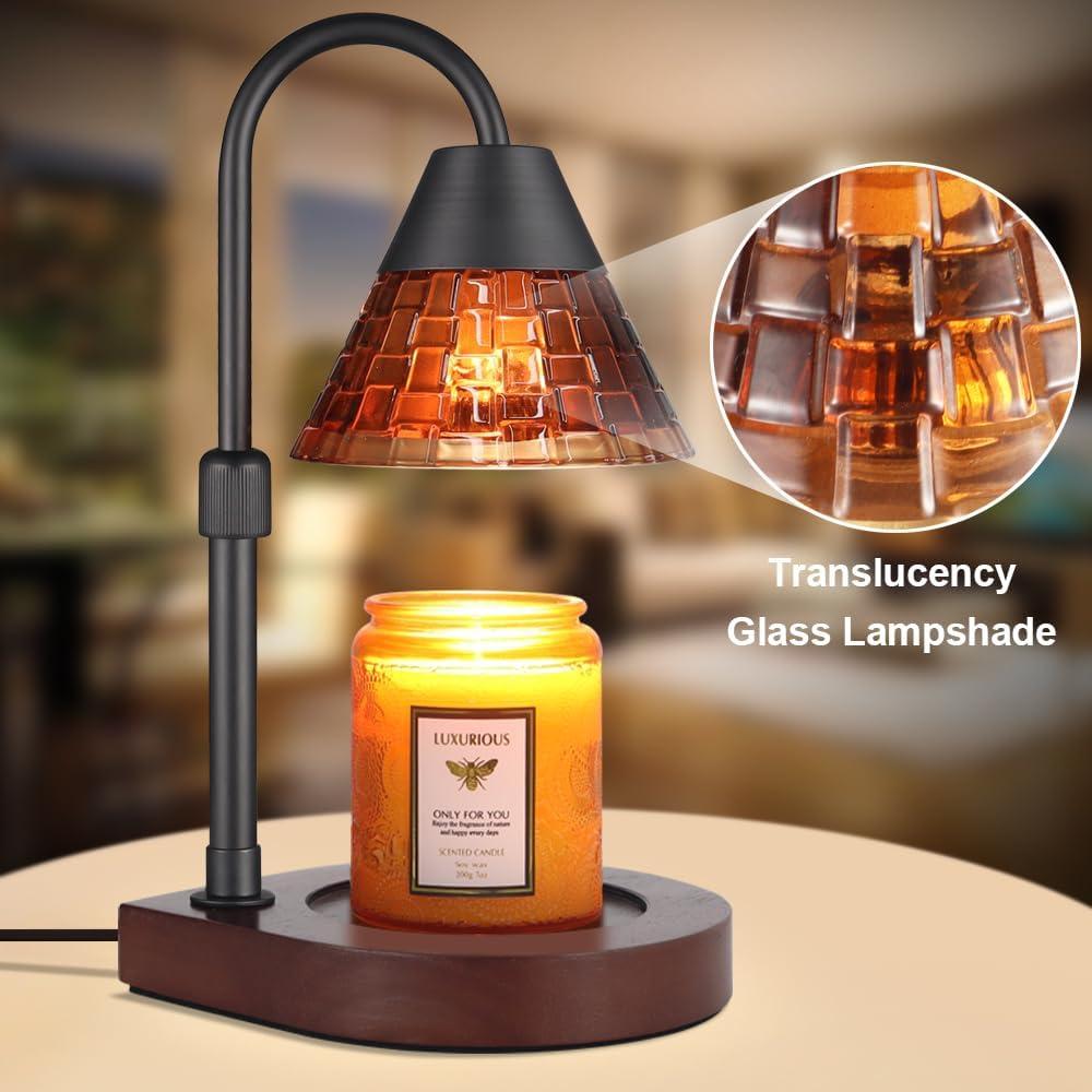 Lámpara Calentadora de Velas Nawaza con Temporizador 28 cm