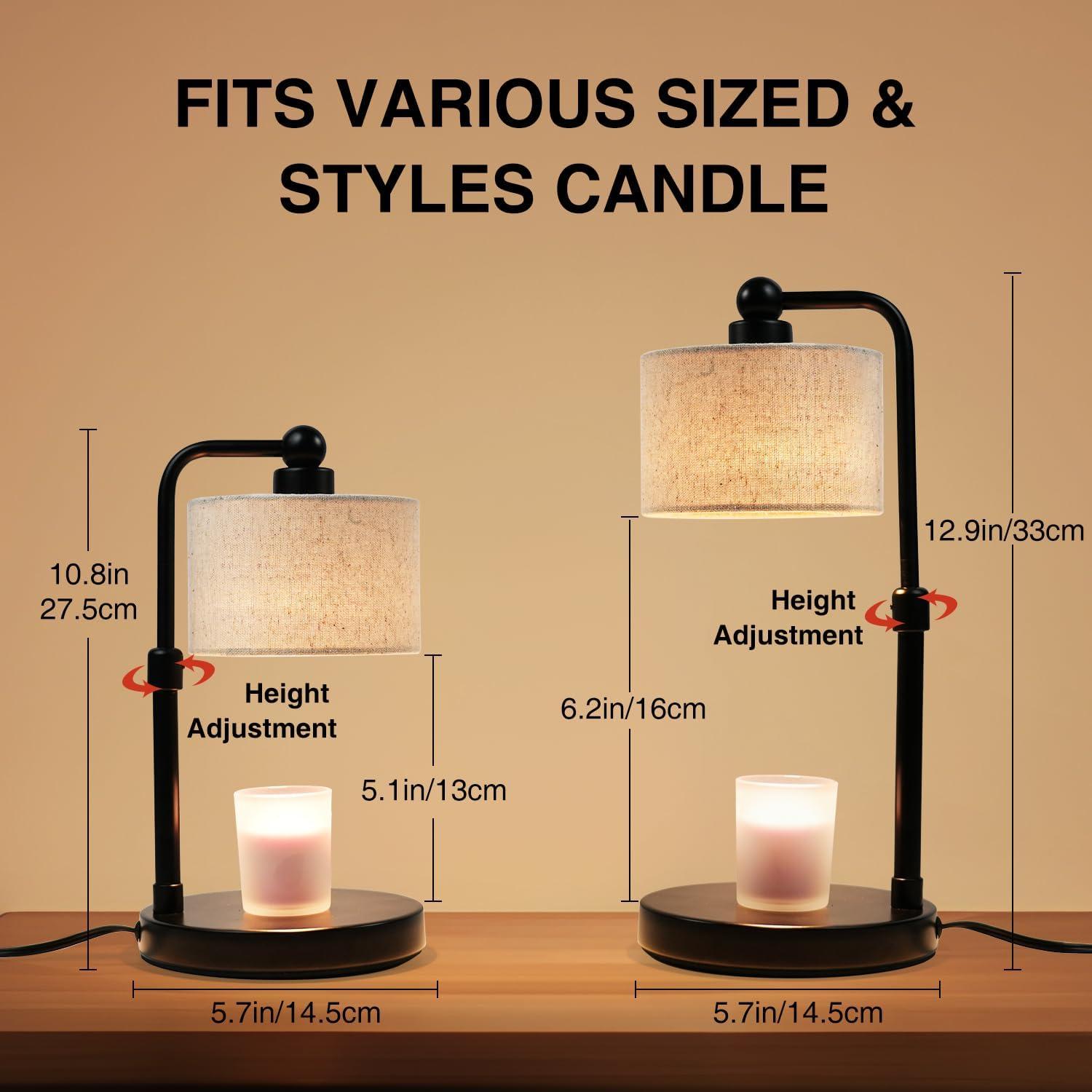 Lámpara Calentadora de Velas Bingyouth con Temporizador 160W