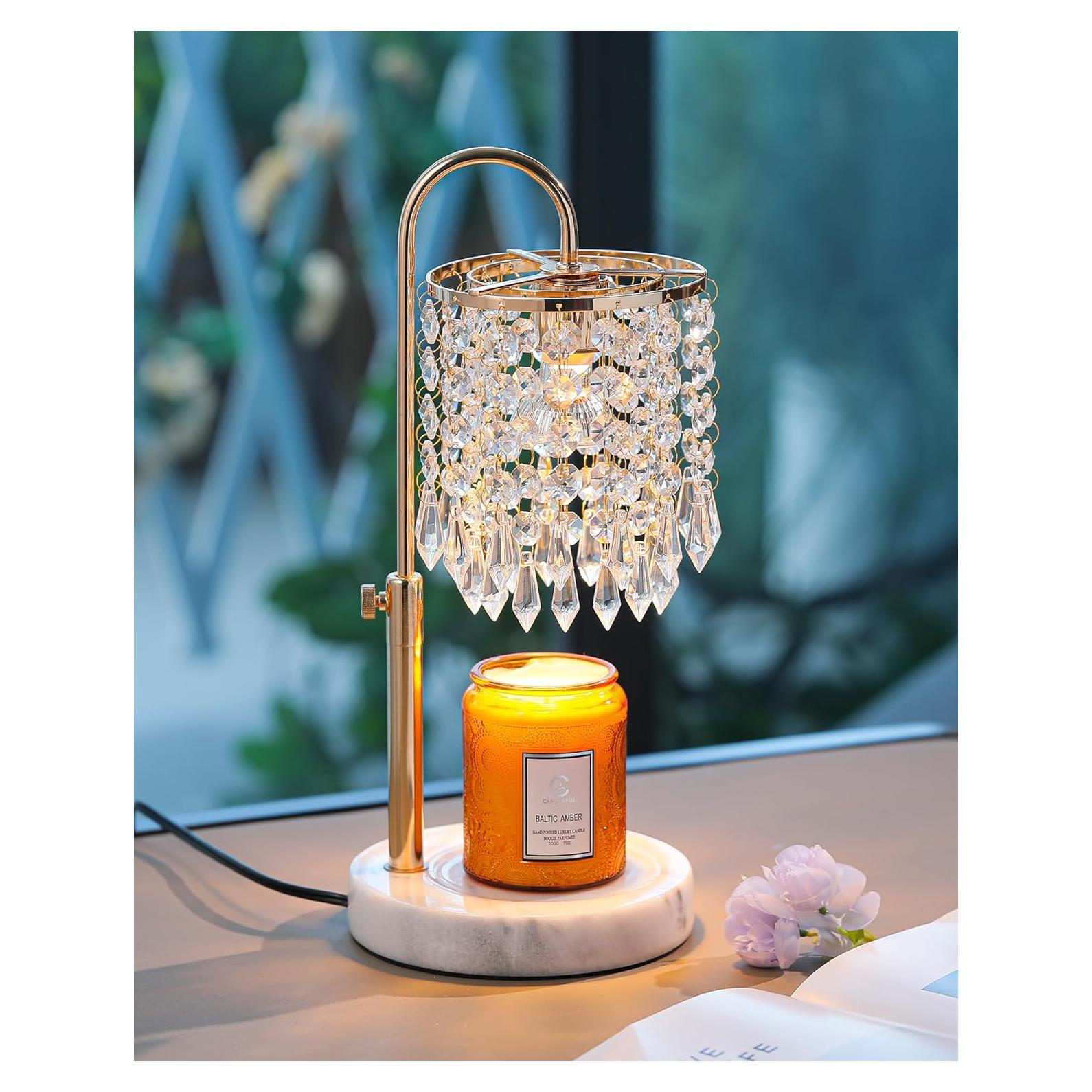 Lámpara Calentadora de Velas Newswell con Temporizador y 3 Bombillas