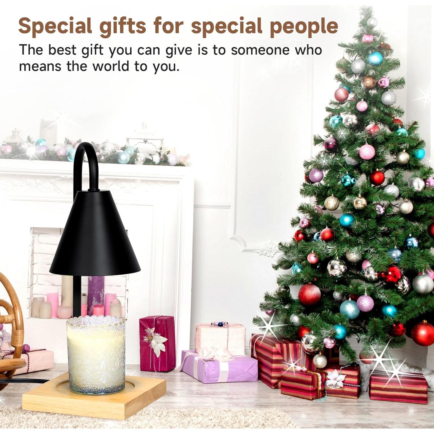 Lámpara Calentadora de Velas Erumpere con Temporizador 2H/4H/8H