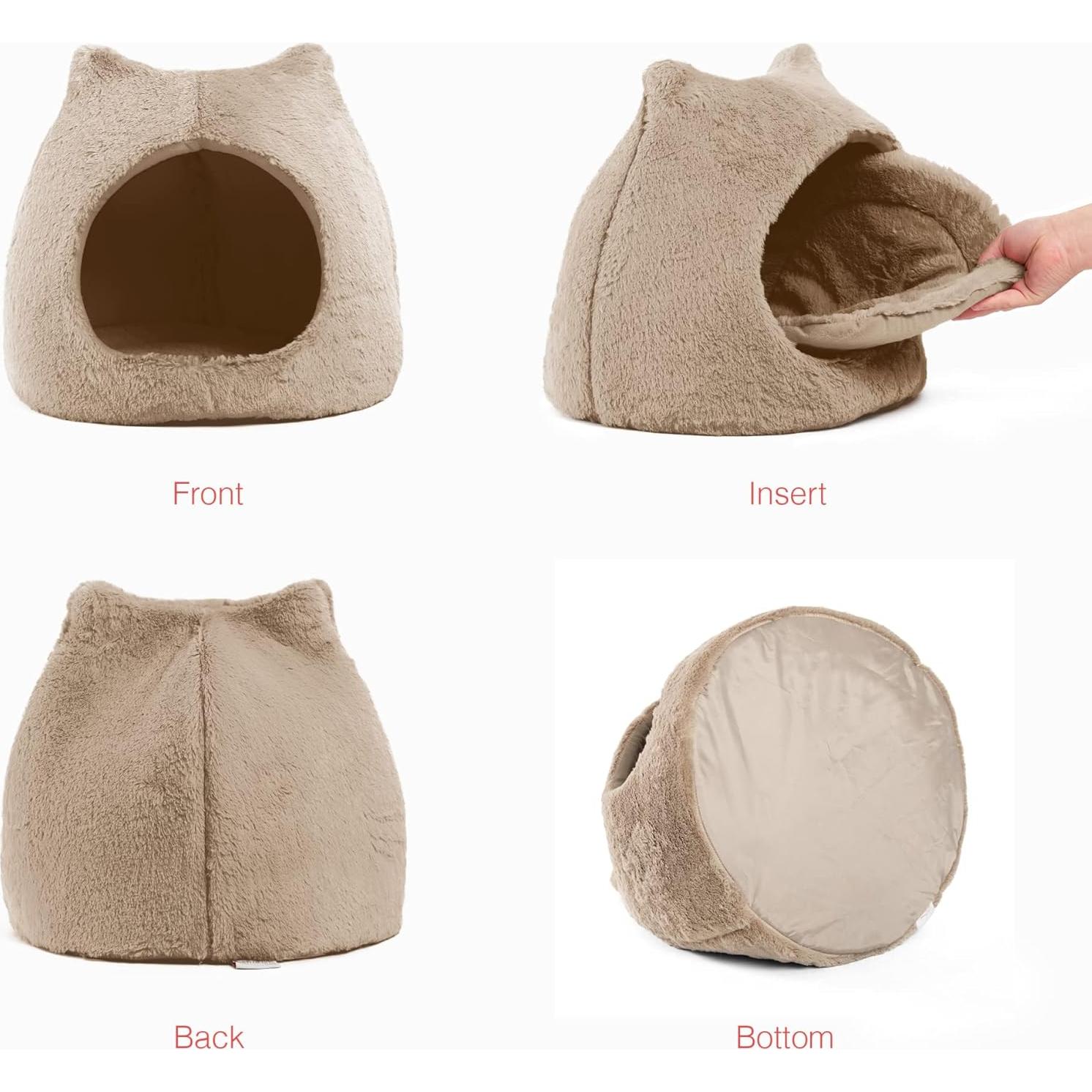 Cama para Gatos y Perros Mejor Amigos de Sheri Trigo Pequeña