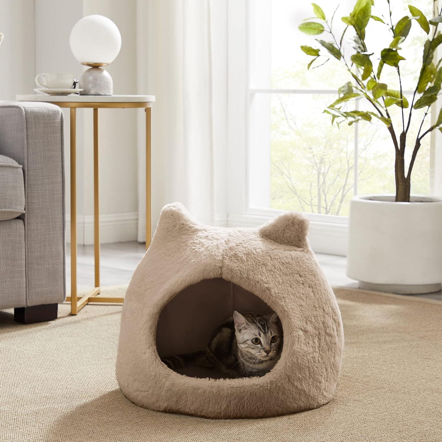 Cama para Gatos y Perros Mejor Amigos de Sheri Trigo Pequeña