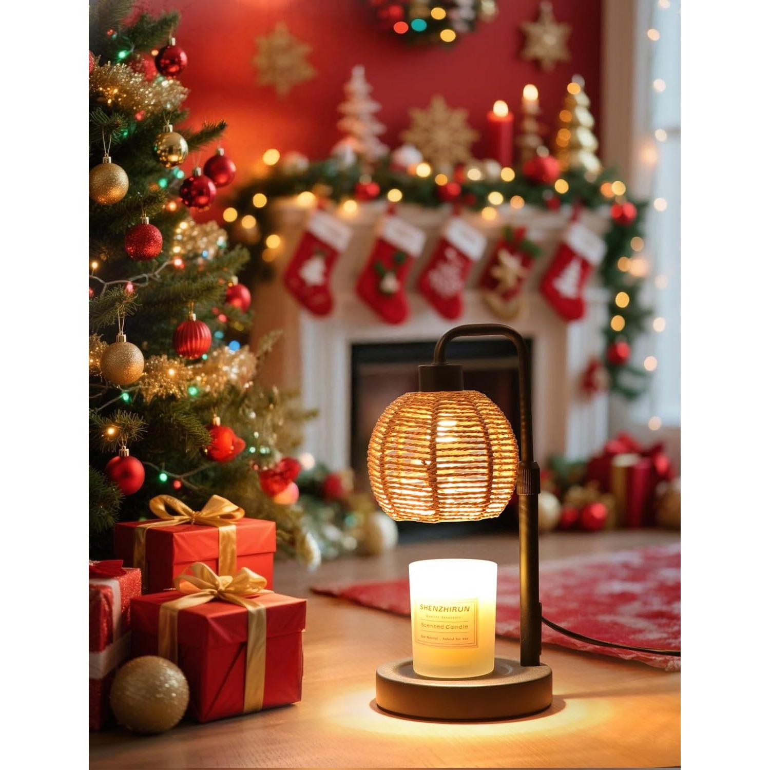 Lámpara Calentadora de Velas Yohonk con Temporizador y Brillo Ajustable