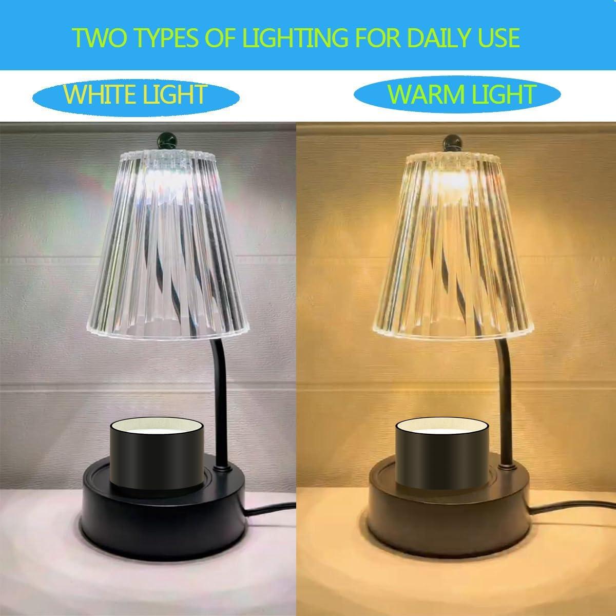 Lámpara Calentadora de Velas HEKALU Vintage LED 7 Colores