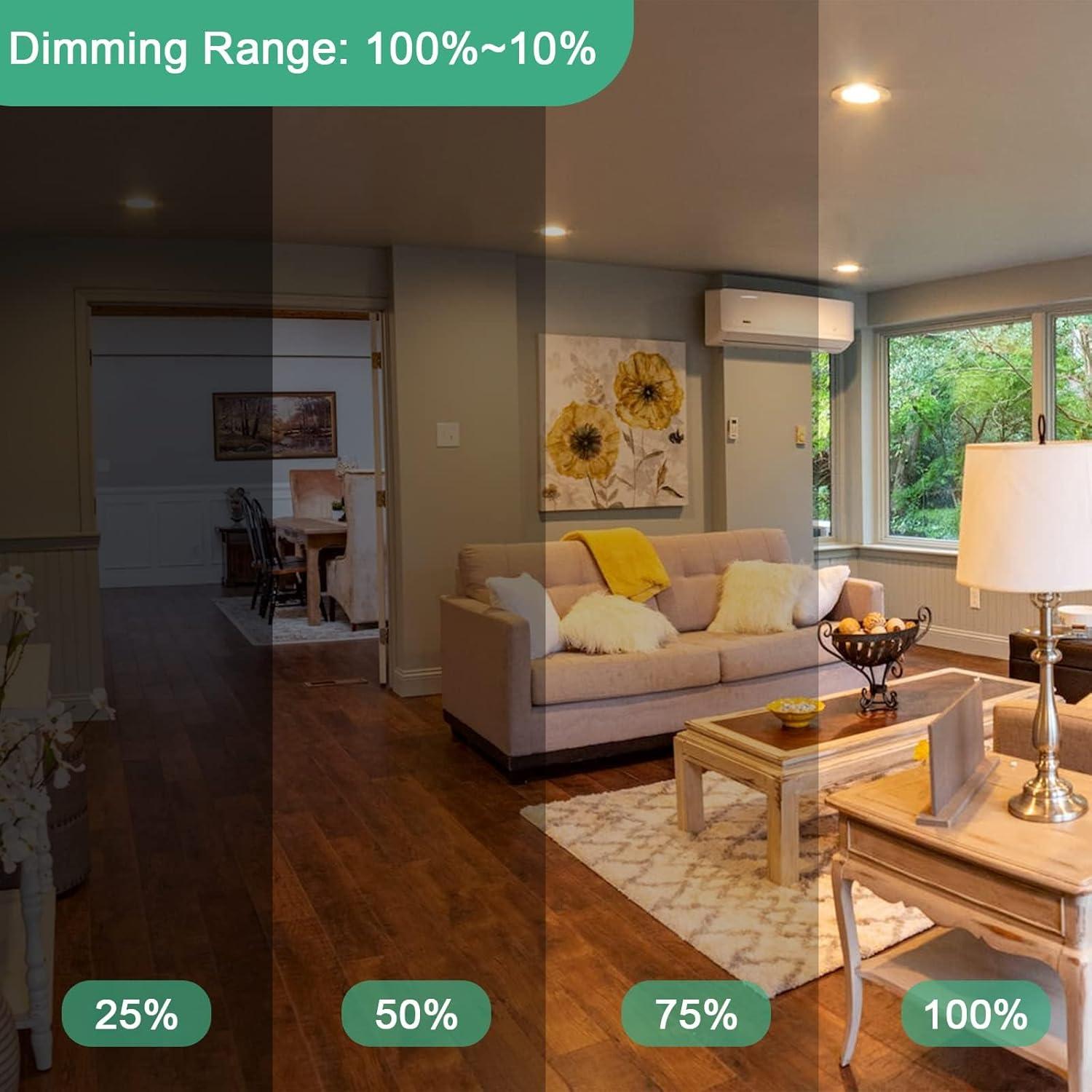 Bombilla Halógena GU10 Godonlif 50W 2700K Regulable Paquete 6