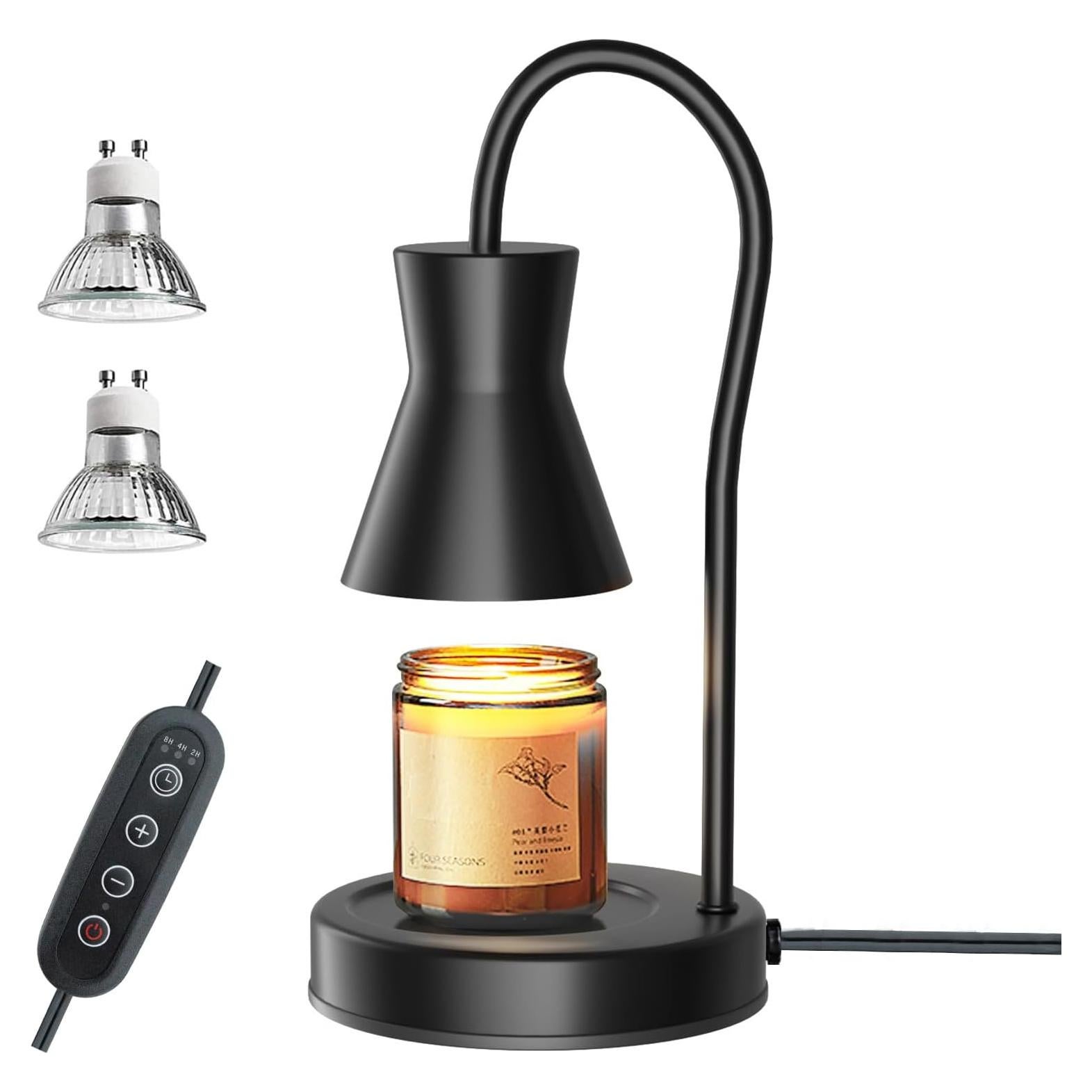 Lámpara Calentadora de Velas LALISU Regulable 50W Negro