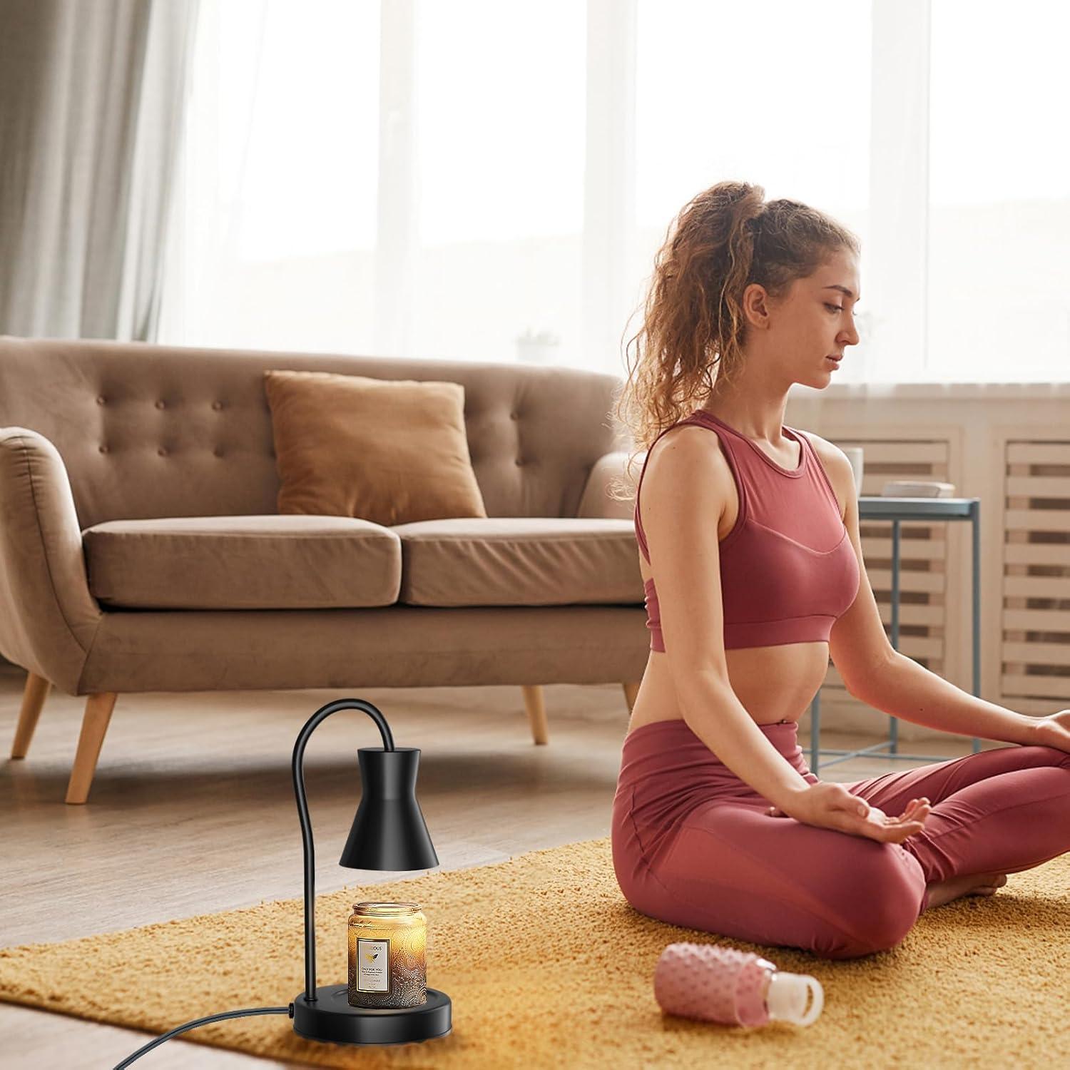 Lámpara Calentadora de Velas LALISU Regulable 50W Negro