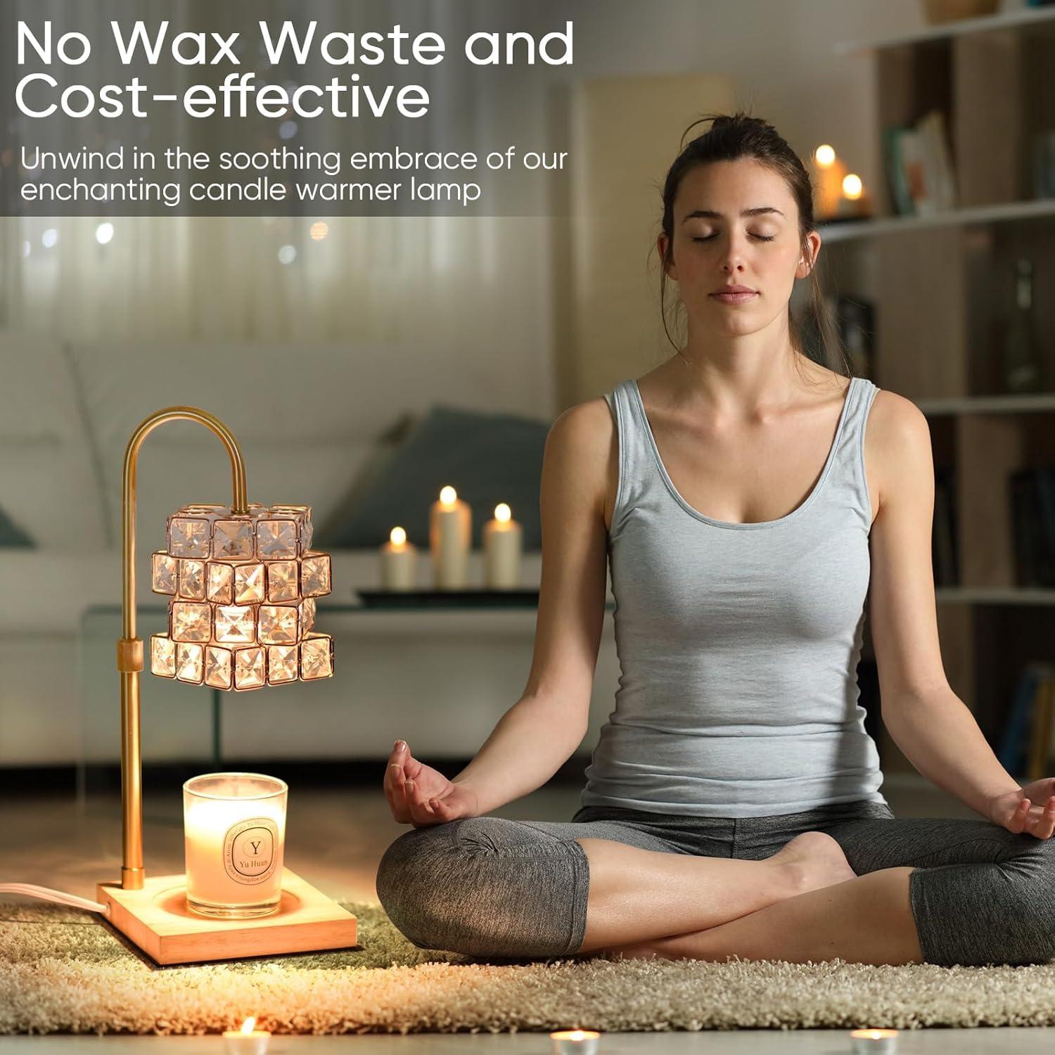 Lámpara Calentadora de Velas Alpharan con Temporizador 37cm