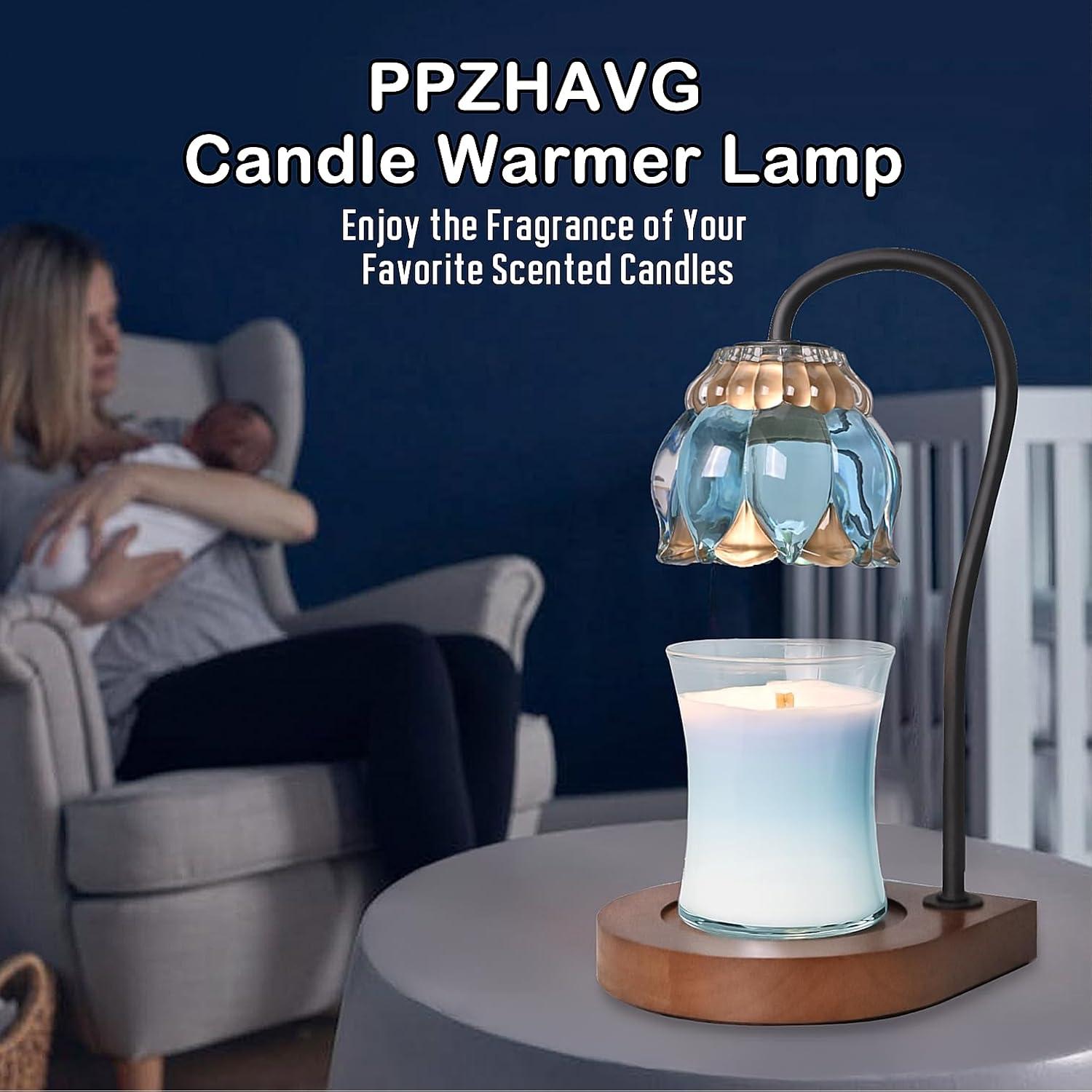 Lámpara Calentadora de Velas PPZHAVG Azul Cielo 50W con Temporizador