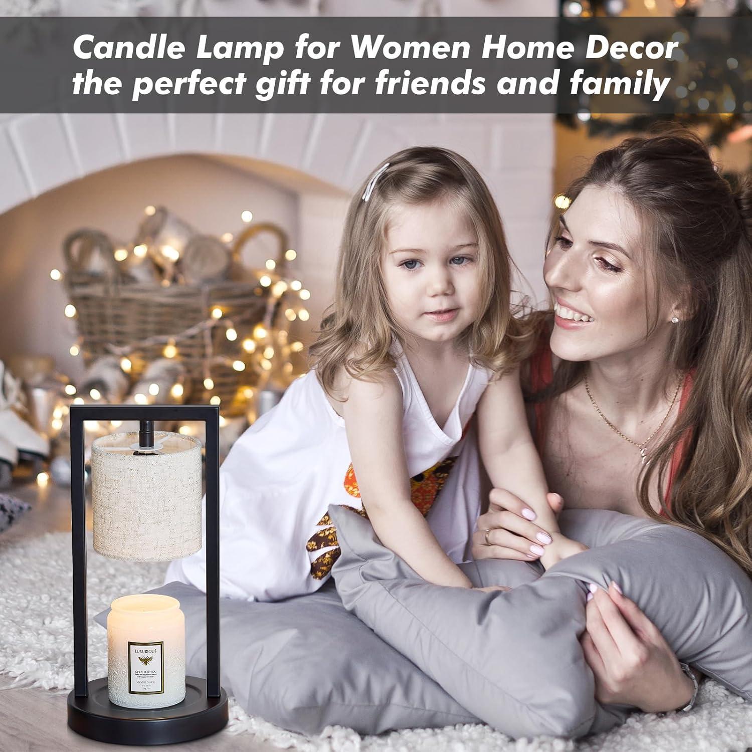 Lámpara Calentadora de Velas GyroVu Negra 35W con Temporizador