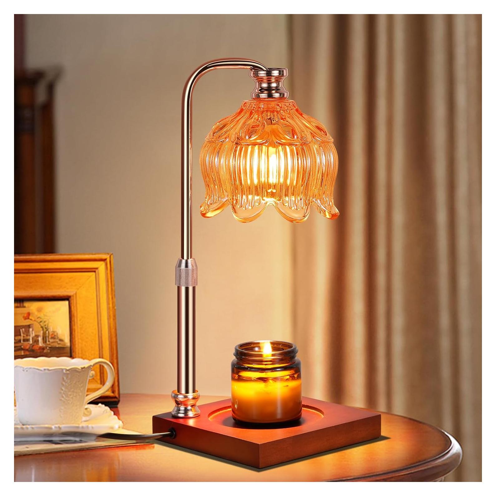 Lámpara Calentadora de Velas Hansanti Oro 50W Regulable