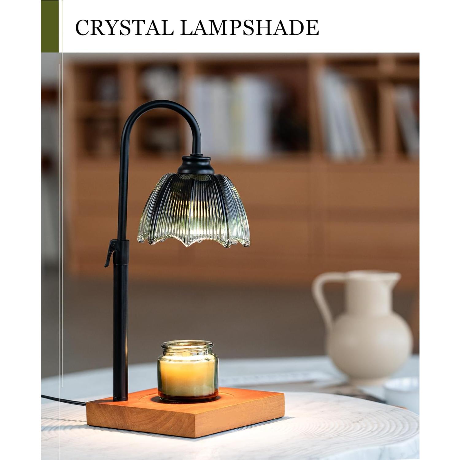 Lámpara Calentadora de Velas GleeNflux con Temporizador y Regulador