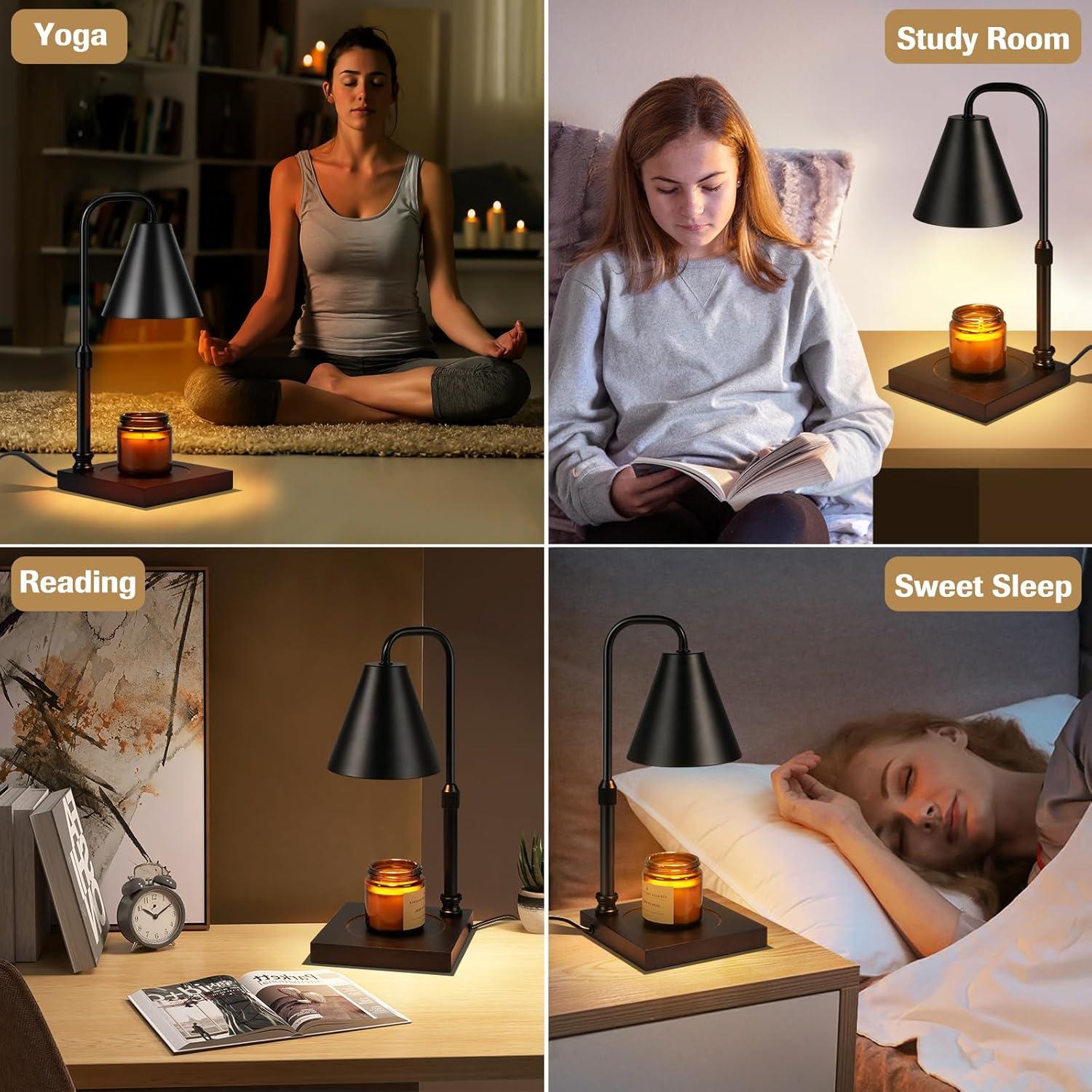 Lámpara Calentadora de Velas Hansanti Ajustable 50W con Temporizador