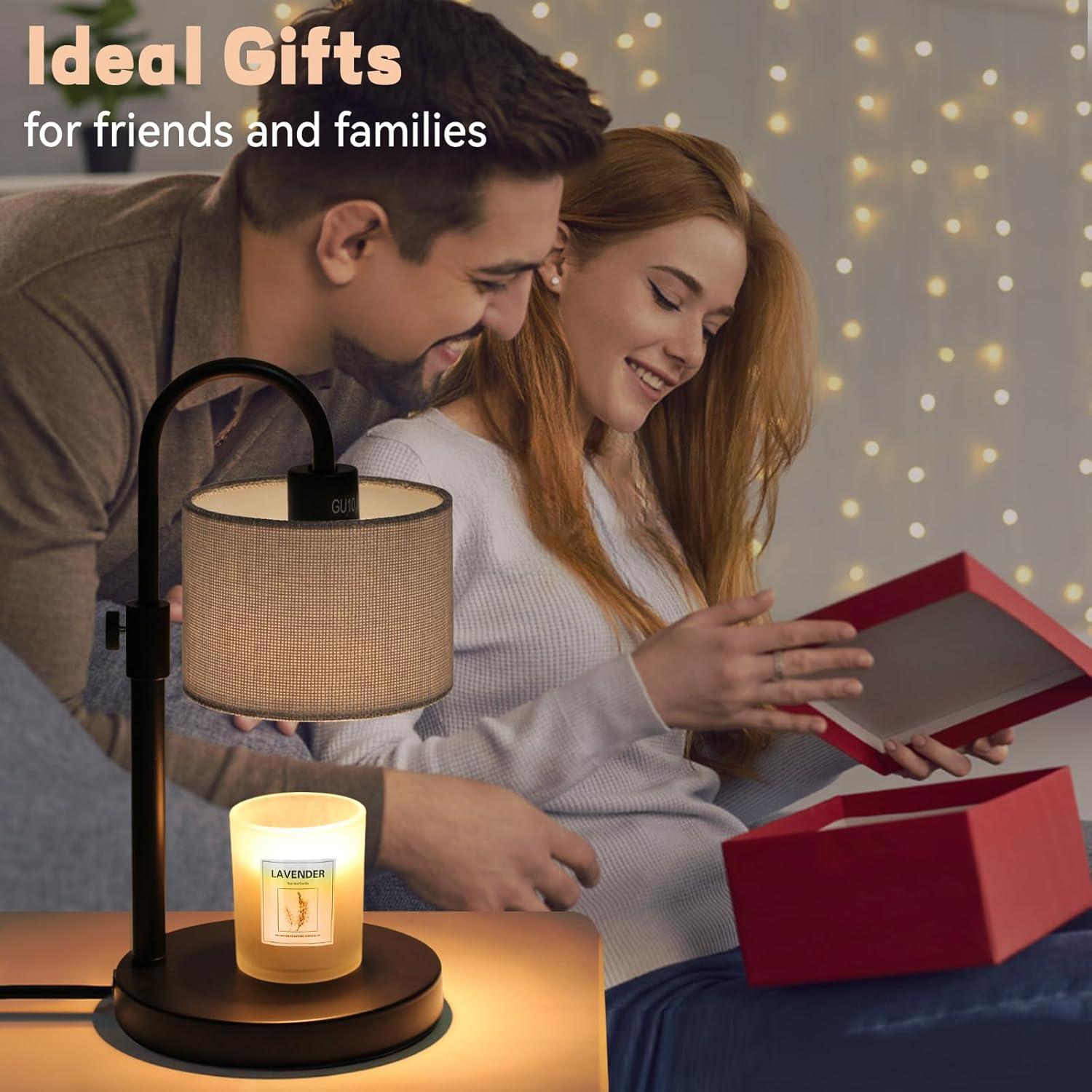 Lámpara Calentadora de Velas FINCMY LED-10 Regulable con Temporizador