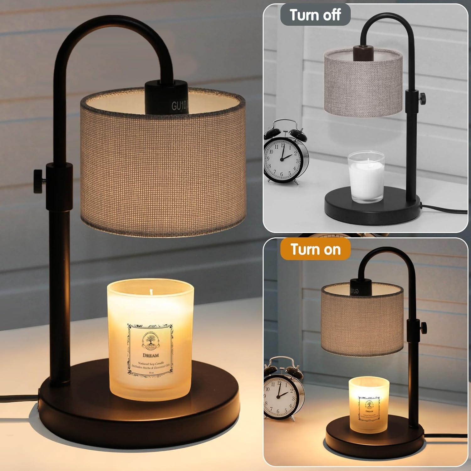 Lámpara Calentadora de Velas FINCMY LED-10 Regulable con Temporizador