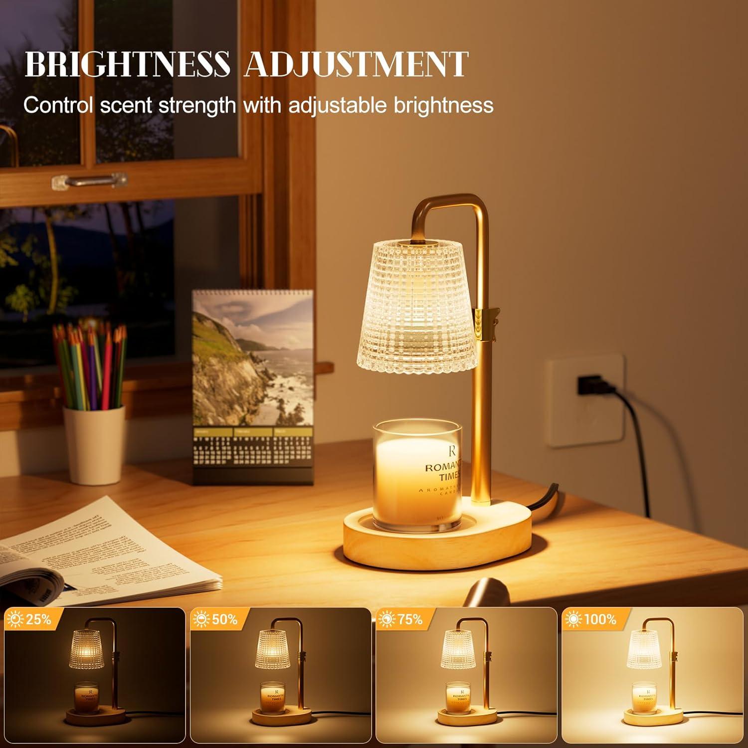 Lámpara Calentadora de Velas Nulmvic con Temporizador y Regulador