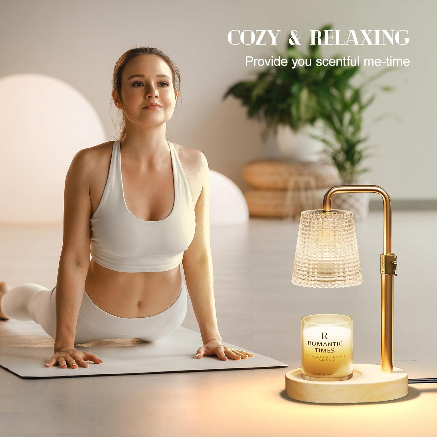 Lámpara Calentadora de Velas Nulmvic con Temporizador y Regulador