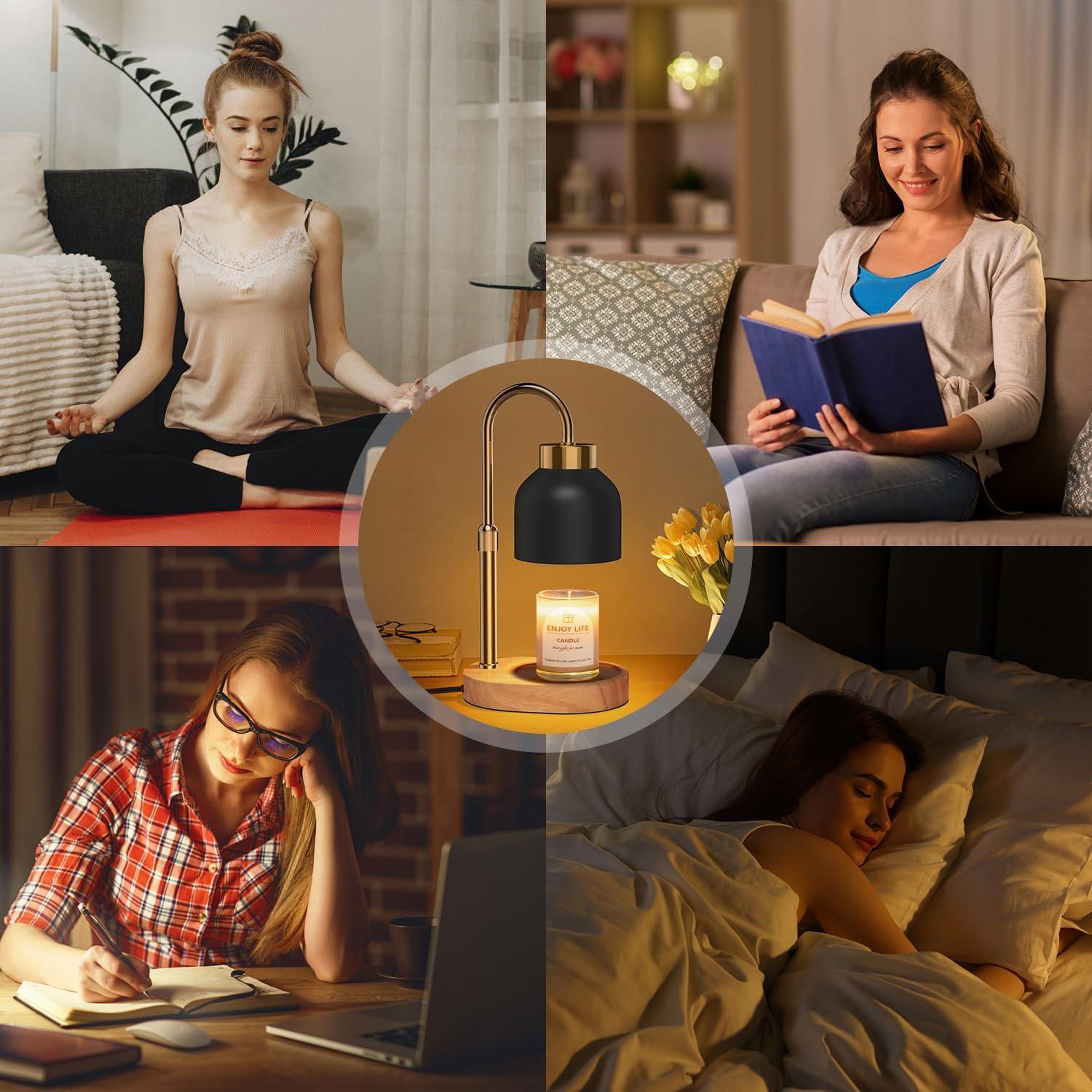 Lámpara Calentadora de Velas Seenlast con Regulador y Temporizador