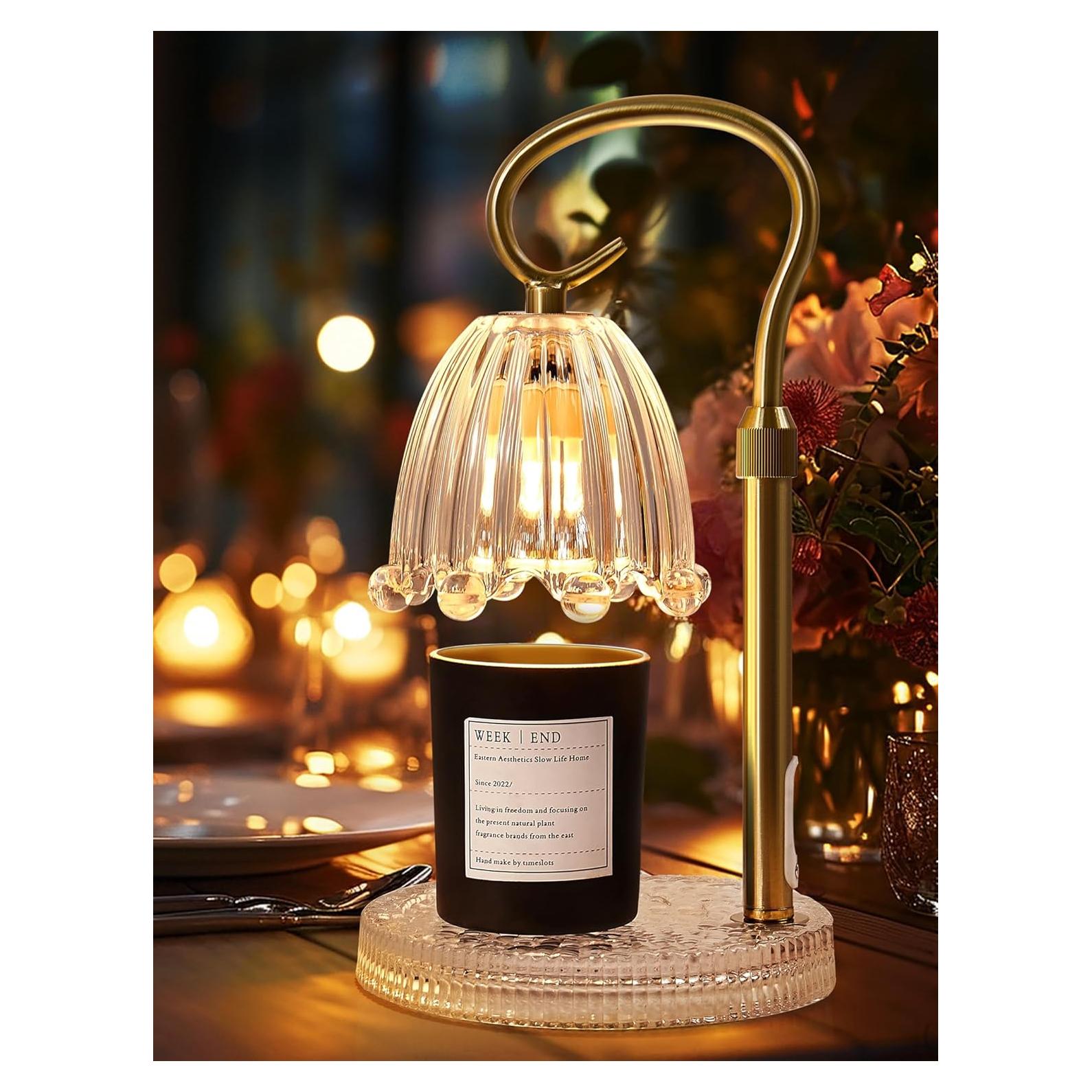 Lámpara Calentadora de Velas NeatGlow con Temporizador y Regulador