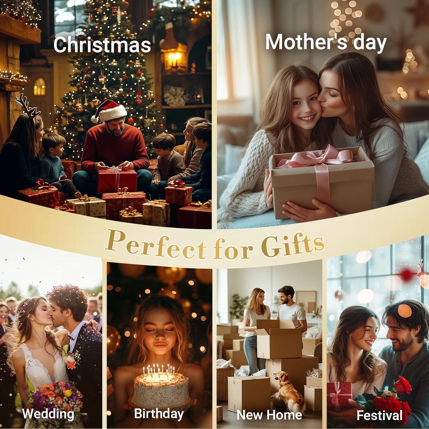 Lámpara Calentadora de Velas Marycele con Temporizador y Diseño Vintage