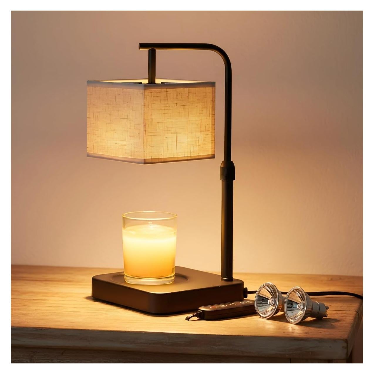 Lámpara Calentadora de Velas QUANXING con Temporizador 50W