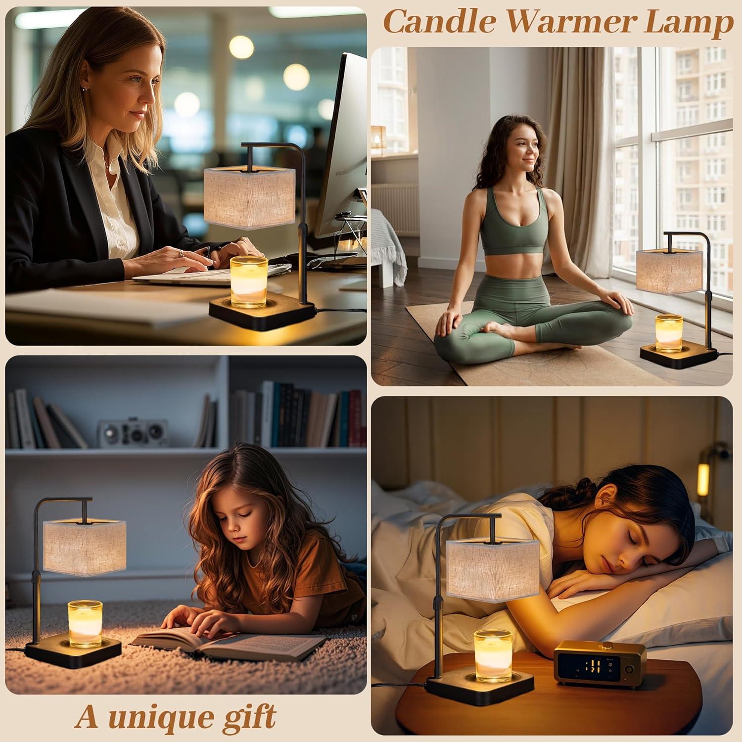 Lámpara Calentadora de Velas QUANXING con Temporizador 50W