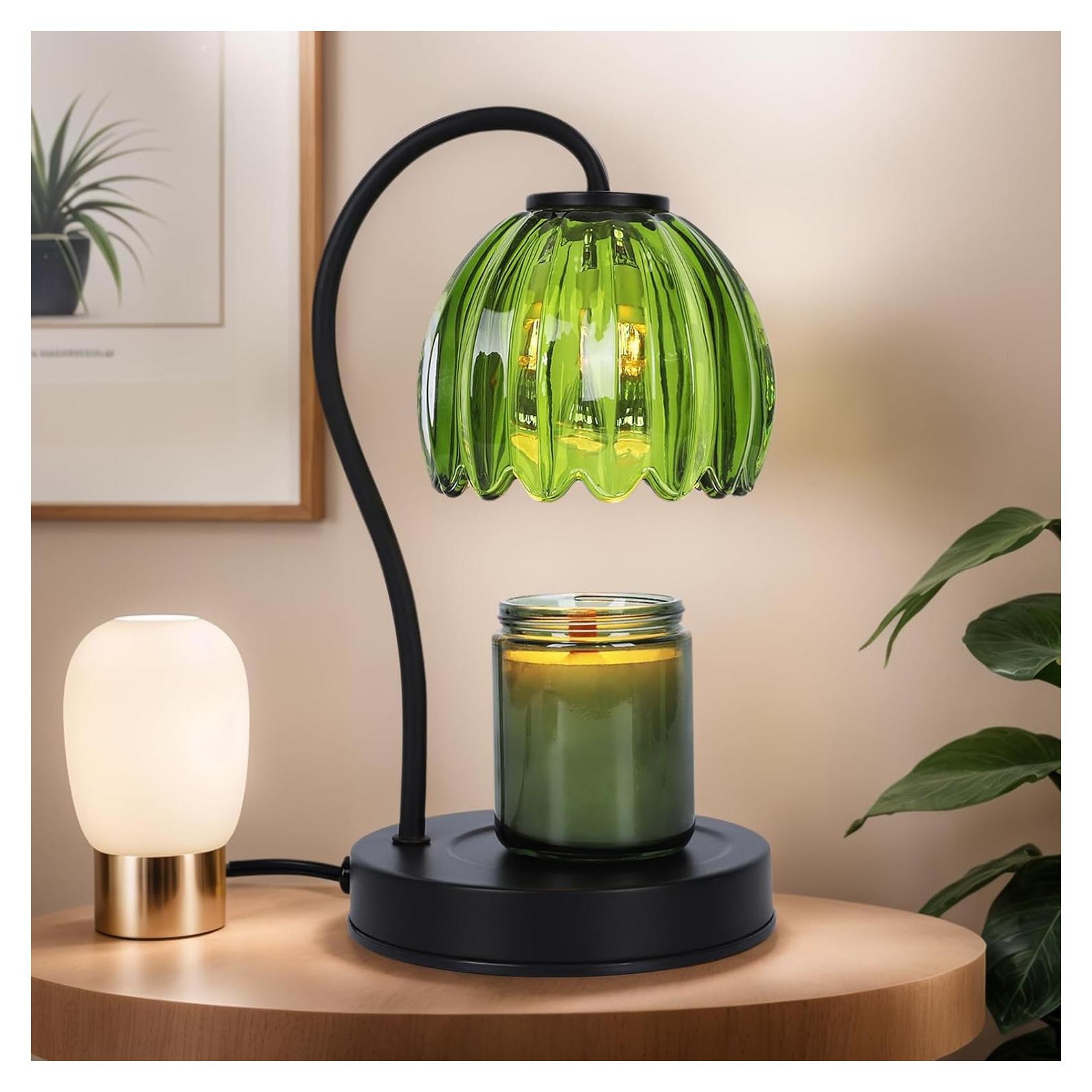 Lámpara Calentadora de Velas VAPOURSKY Verde con Temporizador