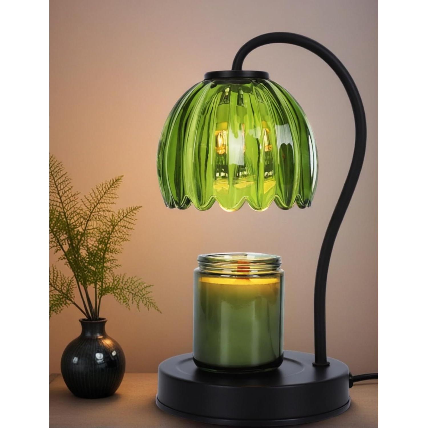 Lámpara Calentadora de Velas VAPOURSKY Verde con Temporizador