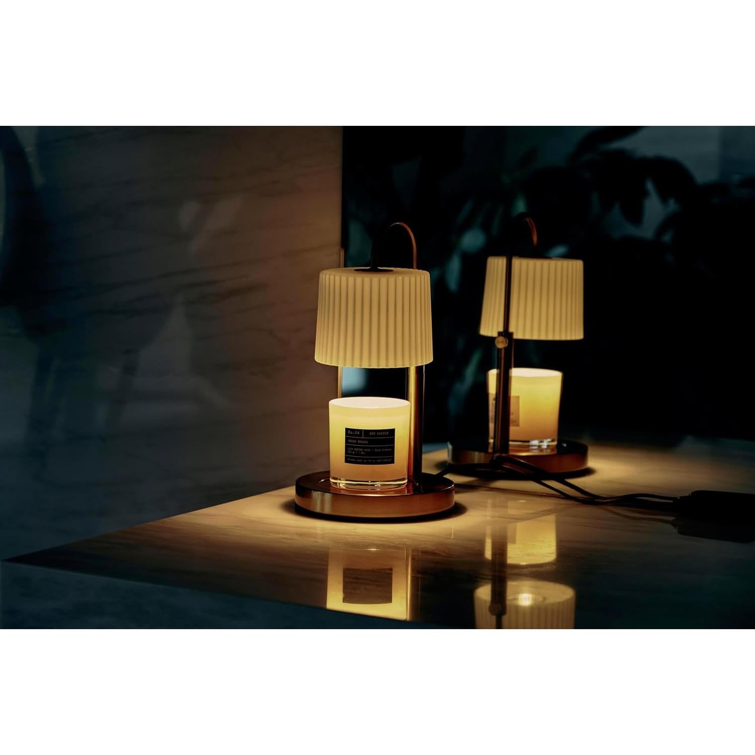 Lámpara Calentadora de Vela Malbella Essentials Regulable 33.8cm