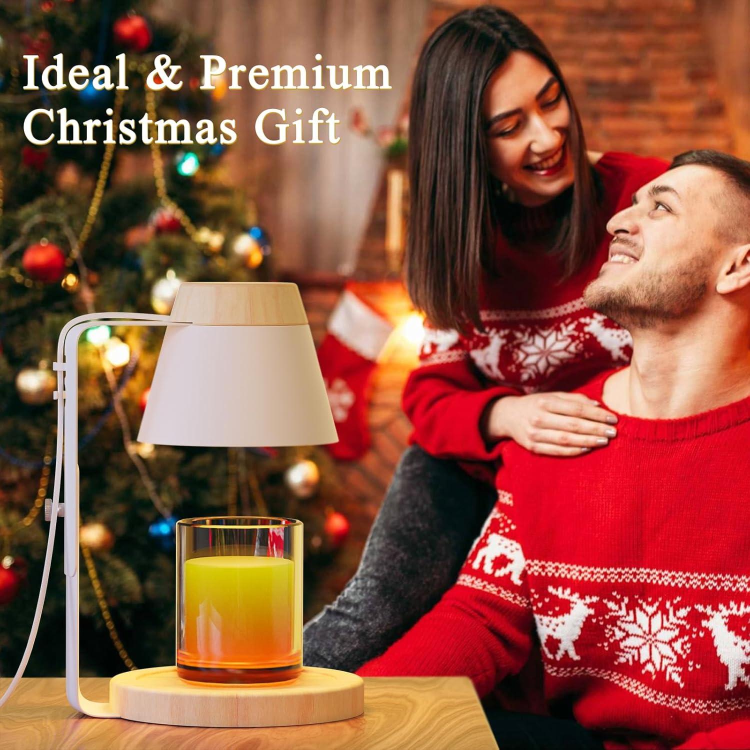 Lámpara Calentadora de Velas WOLDFY Regulable con Temporizador