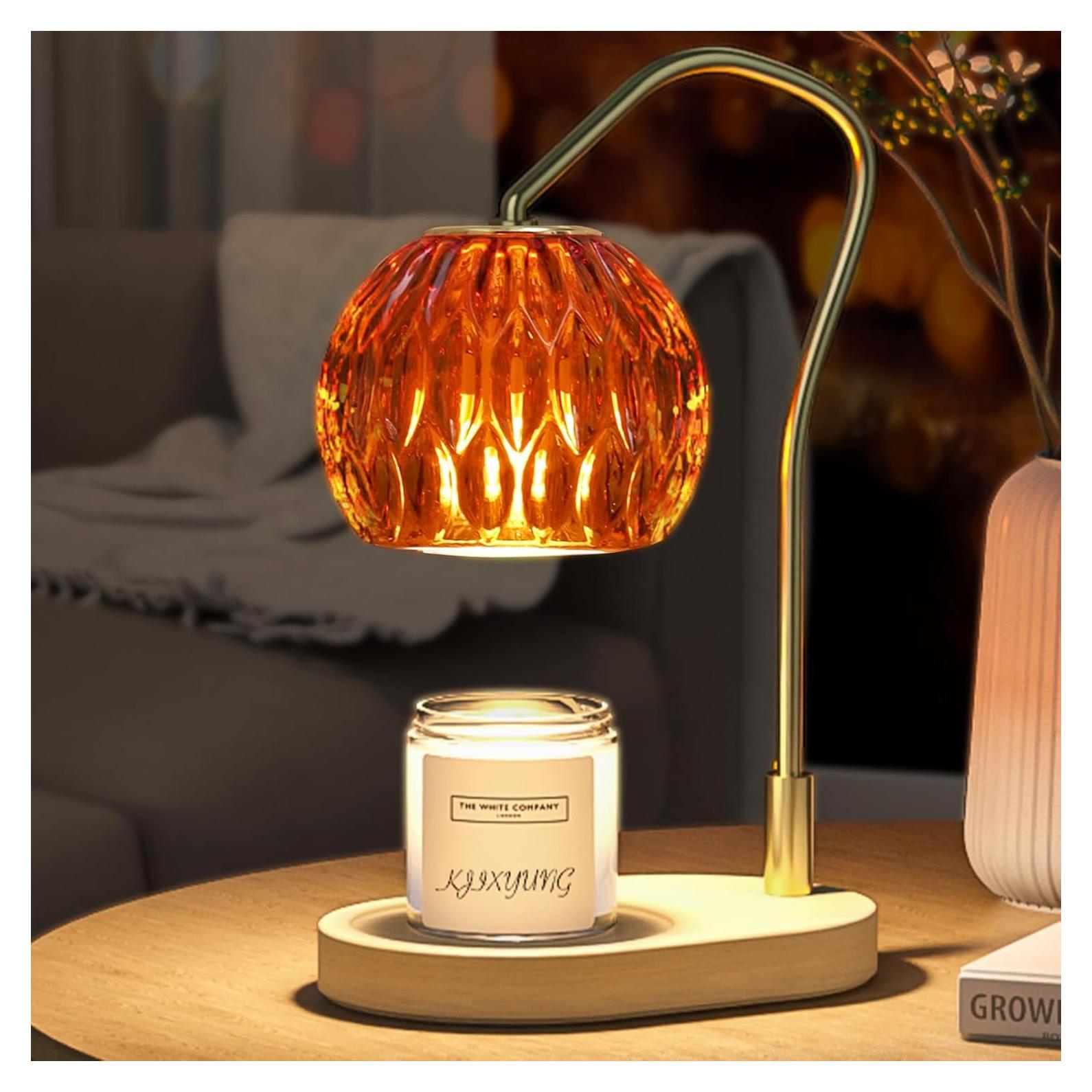 Lámpara Calentadora de Velas KJIXYUNG con Temporizador y Regulador