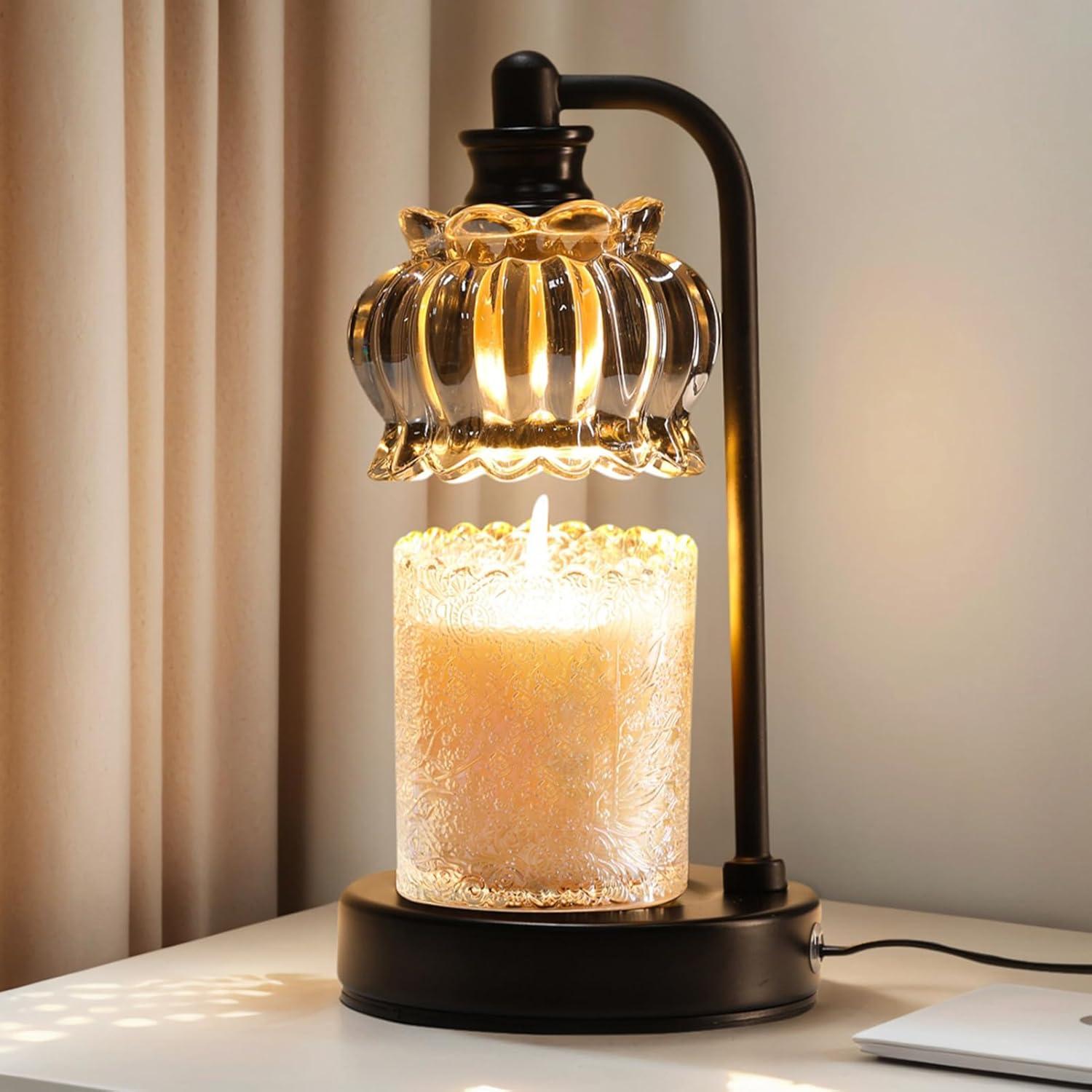 Lámpara Calentadora de Velas EMOGGOKI con Temporizador 50W