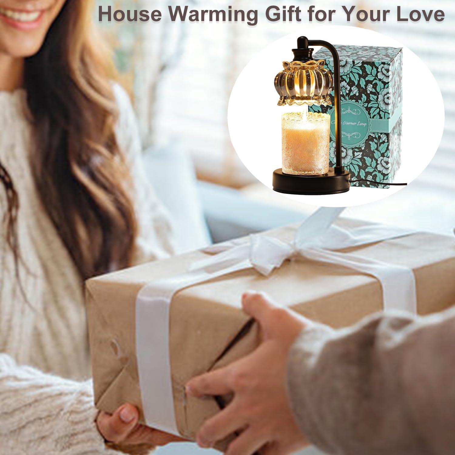 Lámpara Calentadora de Velas EMOGGOKI con Temporizador 50W