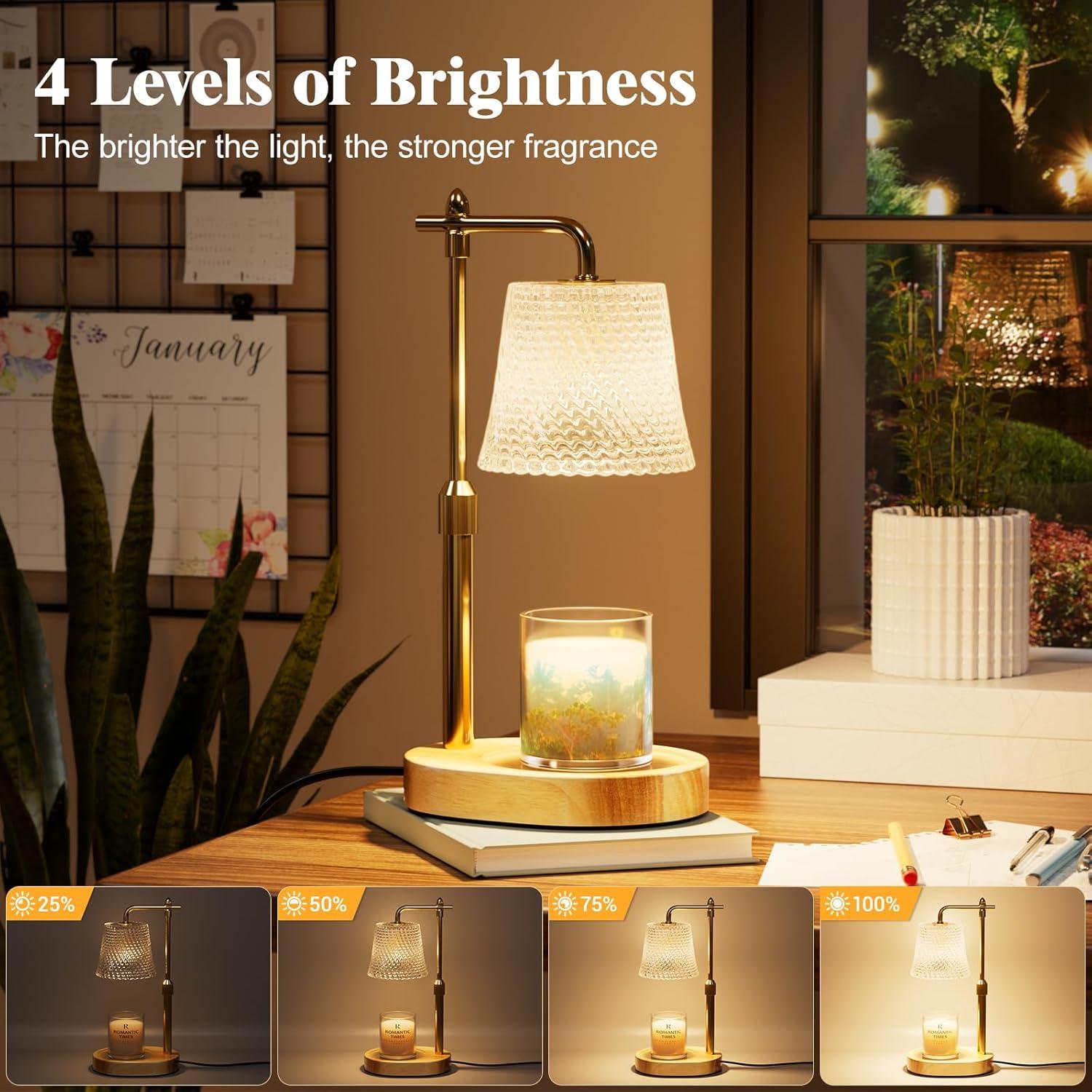 Lámpara Calentadora de Velas muyeziwo con Temporizador 32cm