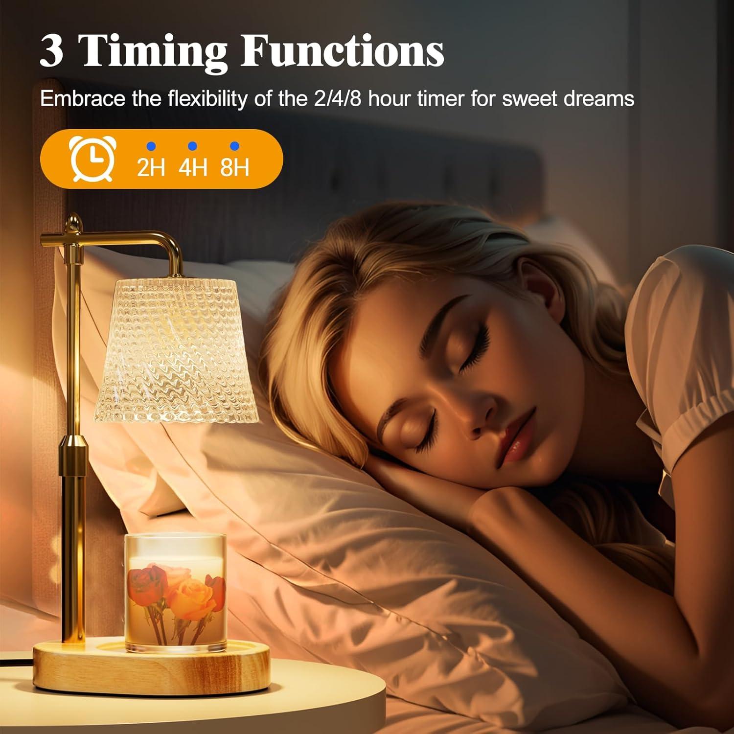 Lámpara Calentadora de Velas muyeziwo con Temporizador 32cm